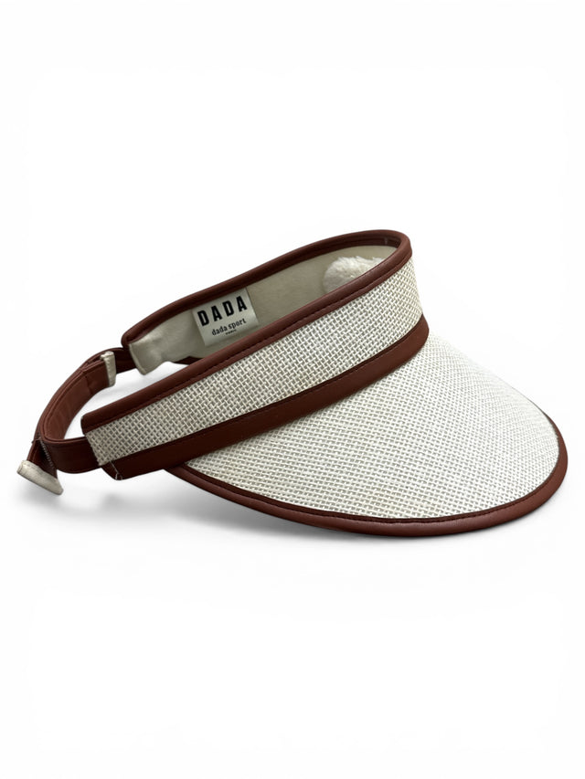 Dada Sport Sultane Equestrian Visor - Ecru / One Size