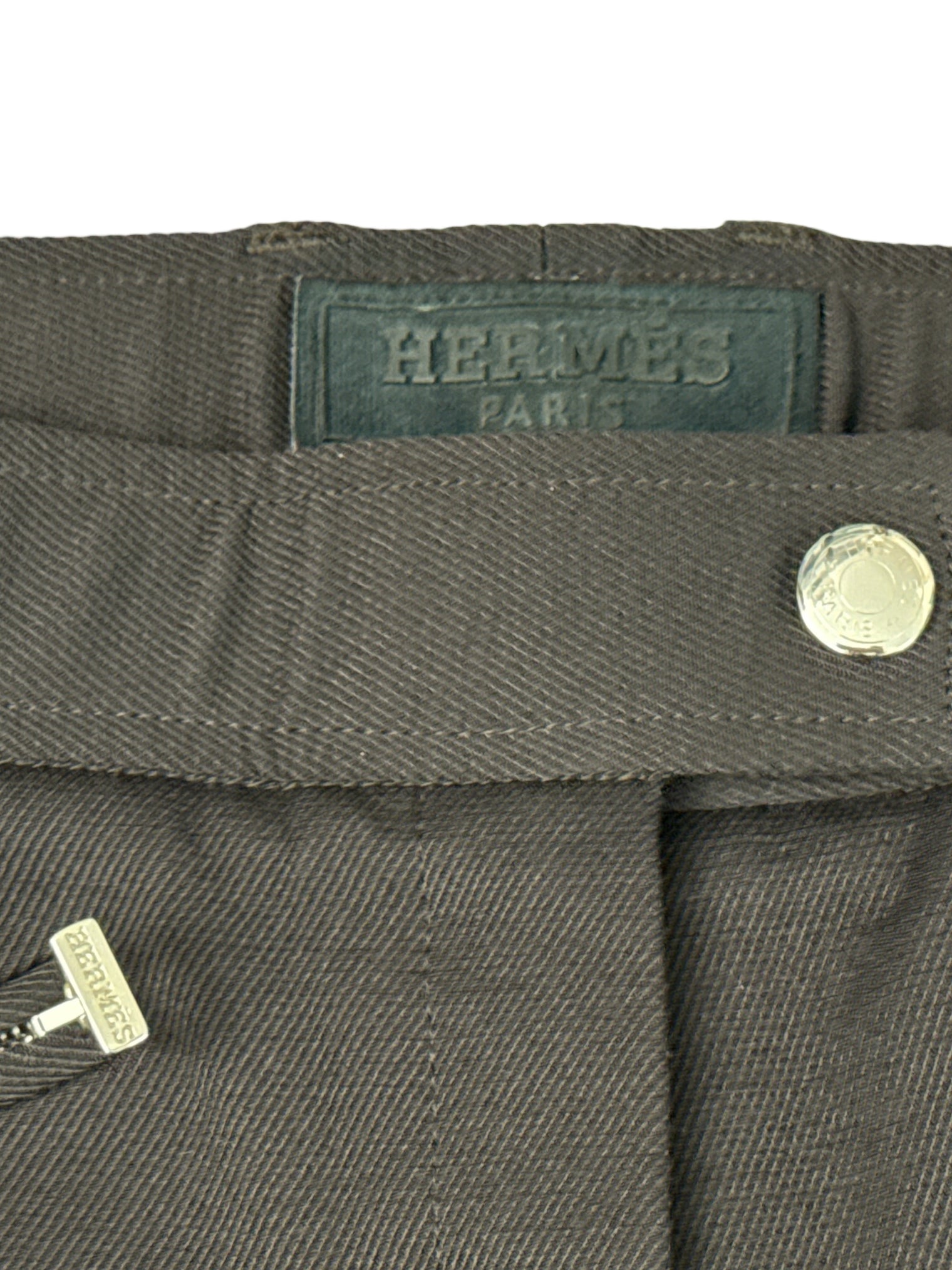 Hermes Jump Breeches - Brown / Size Medium (US 28)