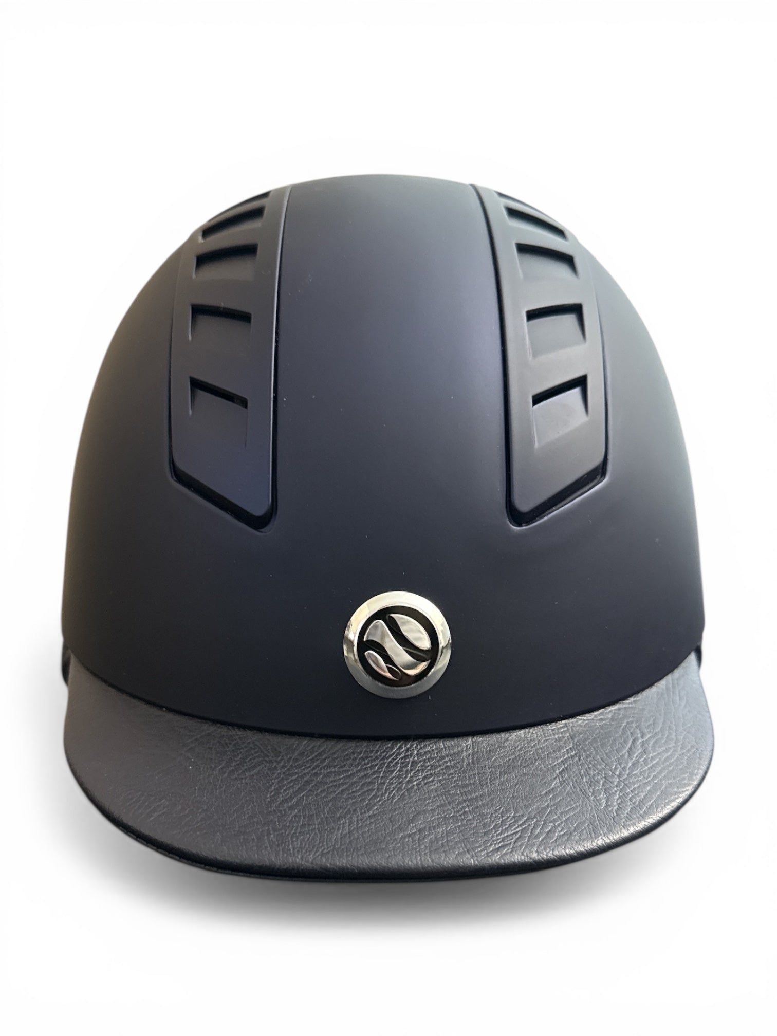 EQ3 Smooth Top Riding Helmet - Navy Blue / Size 61 cm NEW