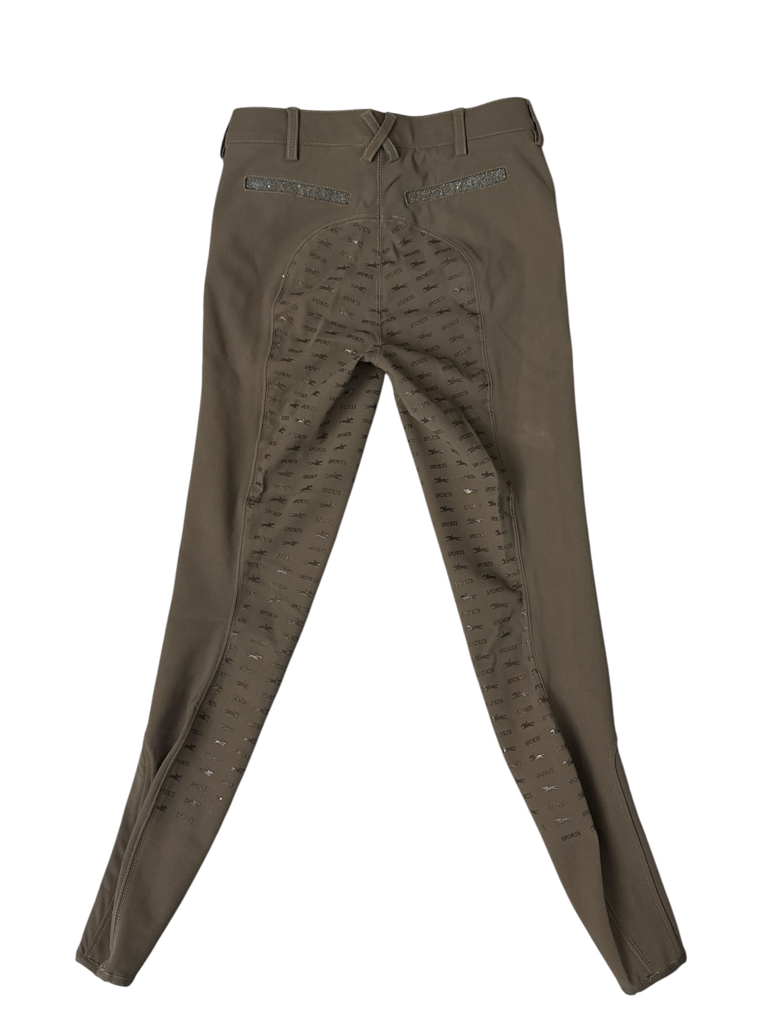 Schockemohle Chayenne Full Seat Breeches - Taupe/ Size EU 36 (US 24) NEW