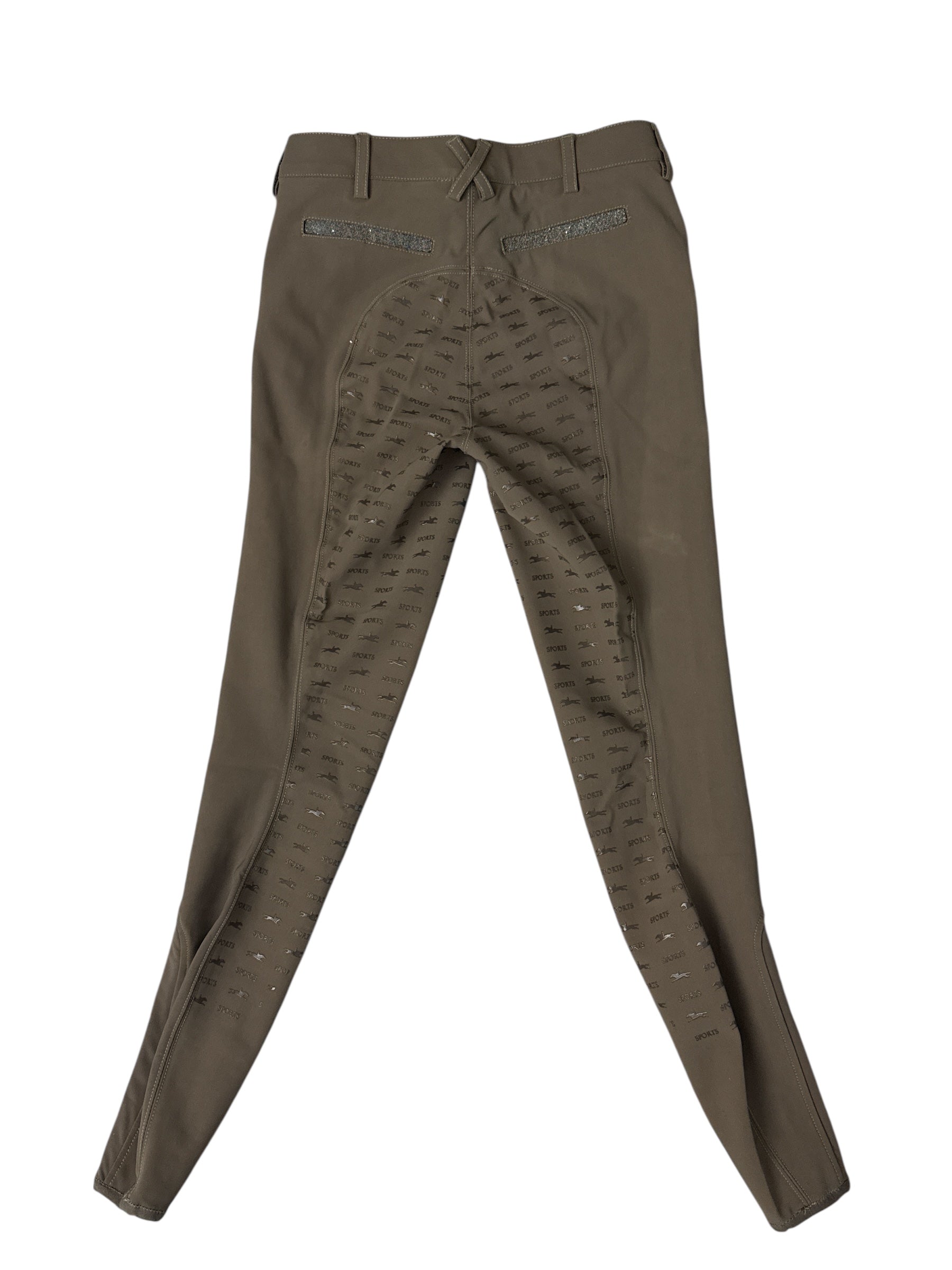 Schockemohle Chayenne Full Seat Breeches - Taupe/ Size EU 36 (US 24) NEW