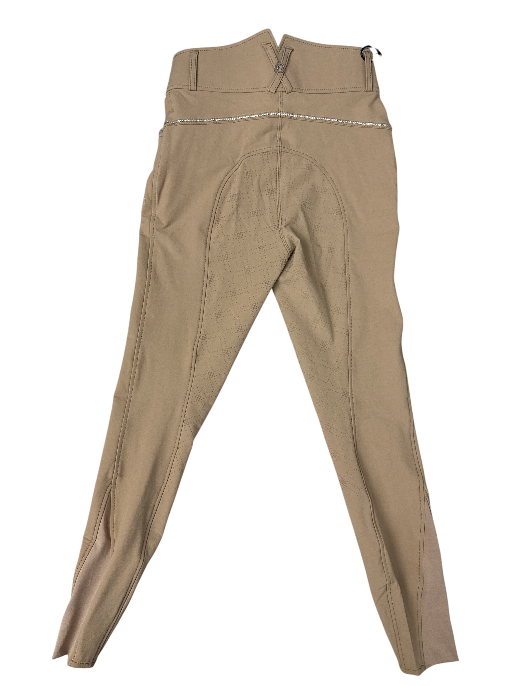 Montar Crystal Lines Romy Breeches - Soft Beige / Size EU 36 (US 24) NEW