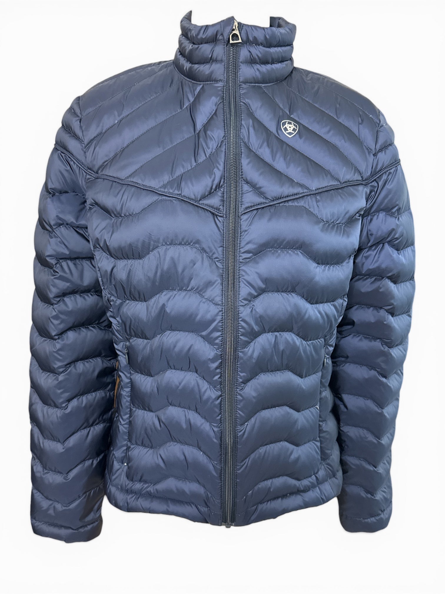 Ariat Women's Ideal Down Jacket - Navy / Size Medium