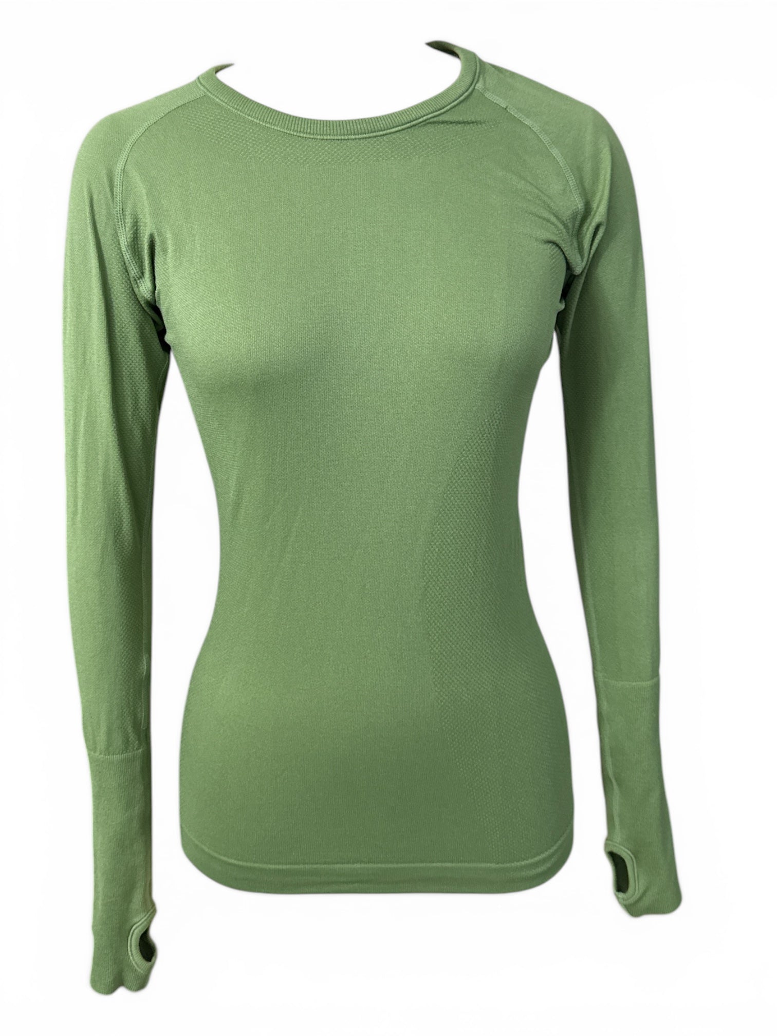 TKEQ The 'KENNEDY' Seamless 2.0 Long Sleeve - Green / Size S/M