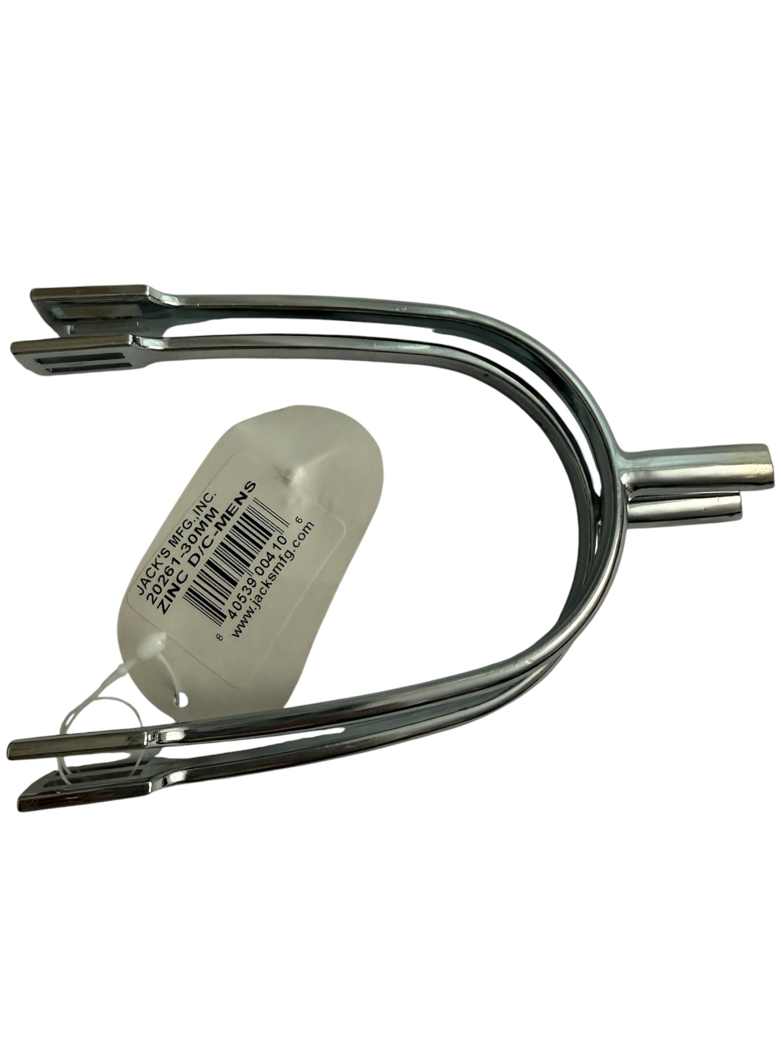 Jack's Men's Zinc 30 MM Spurs - NEW