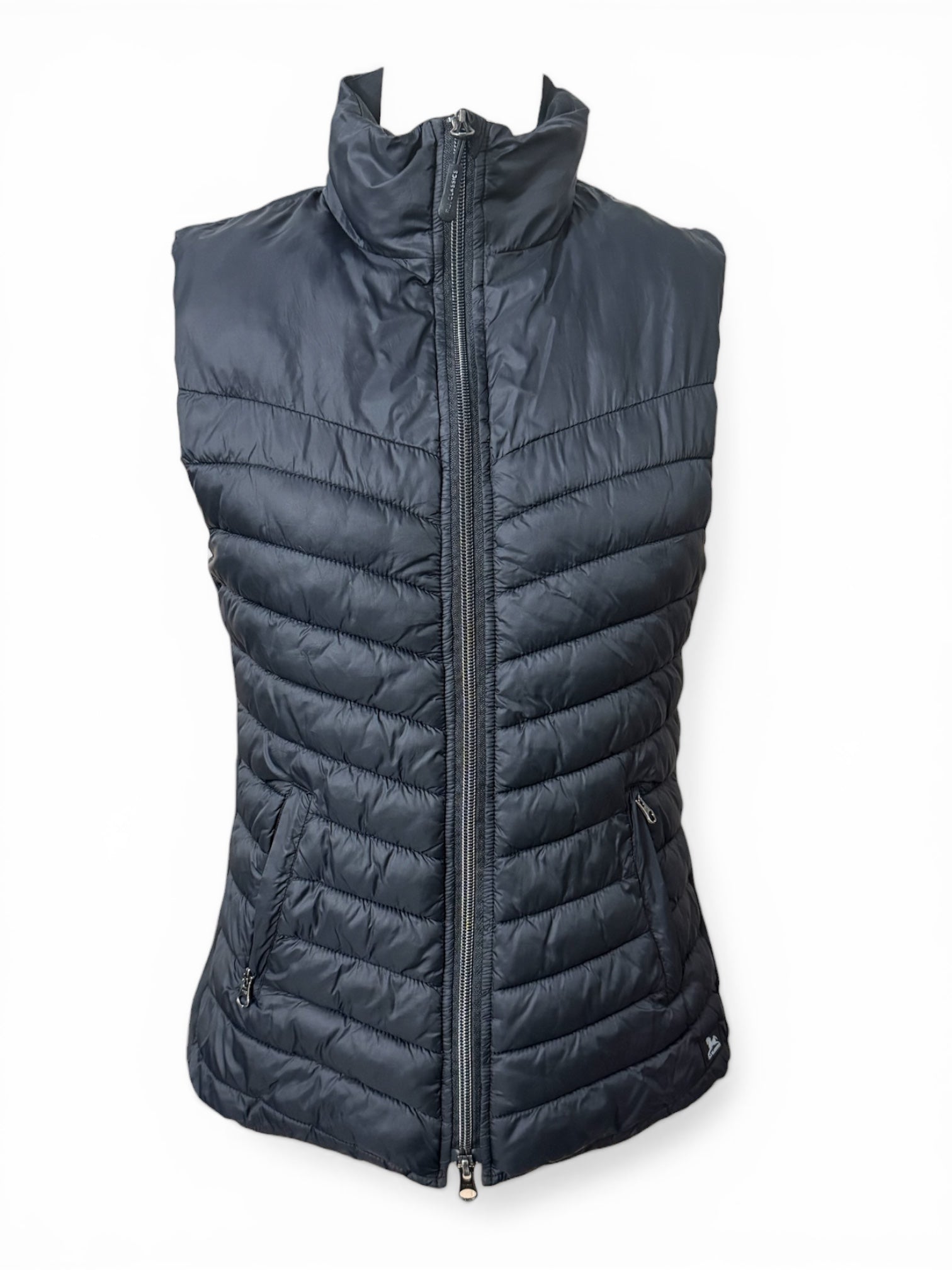 RJ Classic Harlie Puffer Vest - Black / Size Small