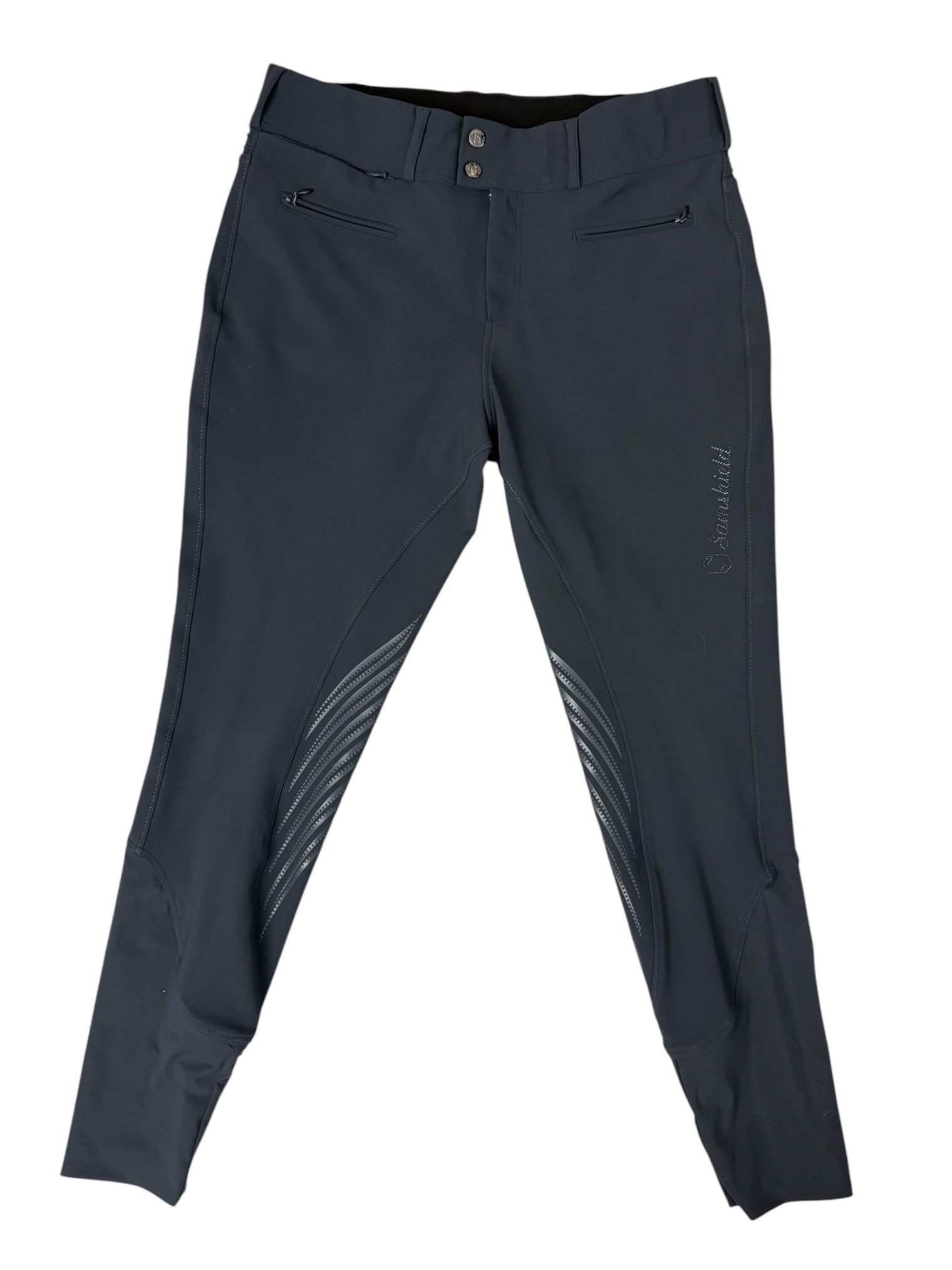 Samshield Adele Knee Grip Breeches - Dark Grey / Size US 32 (FR 42)