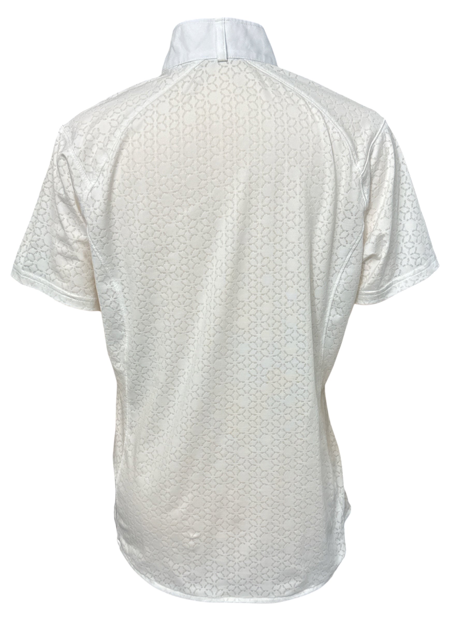 Ariat Showstopper Show Shirt Perforated - White / Size Large