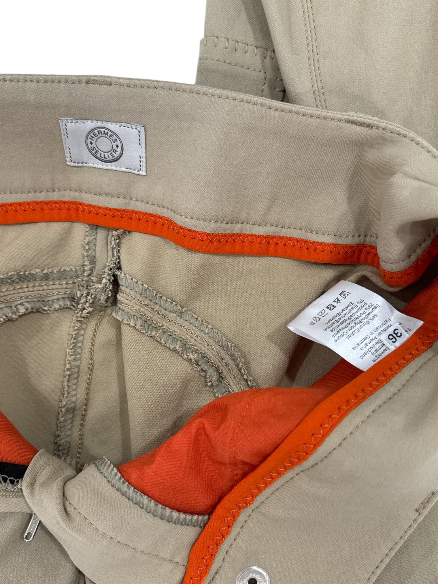 Hermes Jumping Breeches - Tan Size US 26 (FR 36)