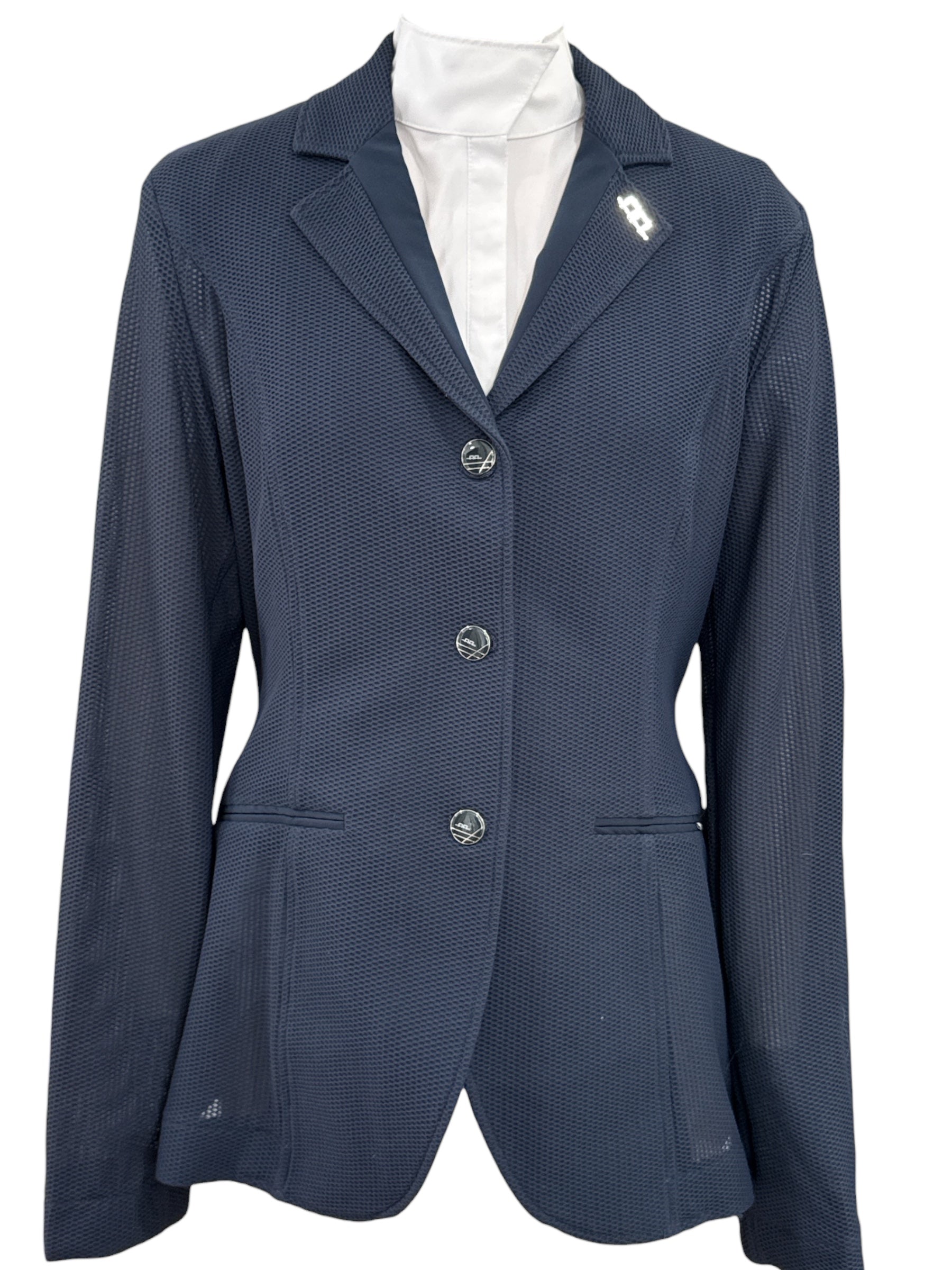 AA Platinum Ladies’ MotionLite Competition Jacket Show Coat - Navy / Size XL (US 12)
