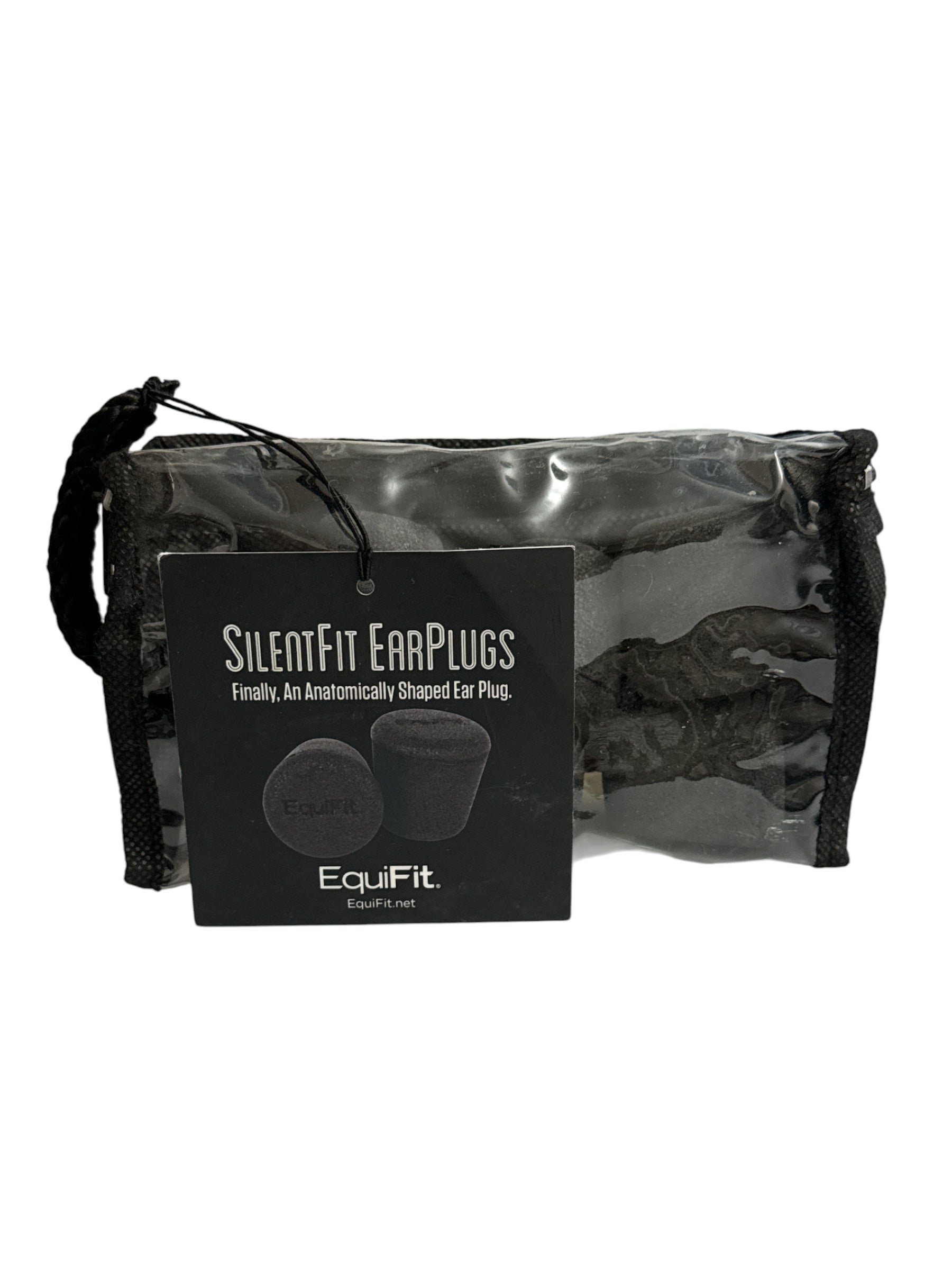 Equifit Silent Fit Ear Plugs - 4 Pair Pack / Black NEW