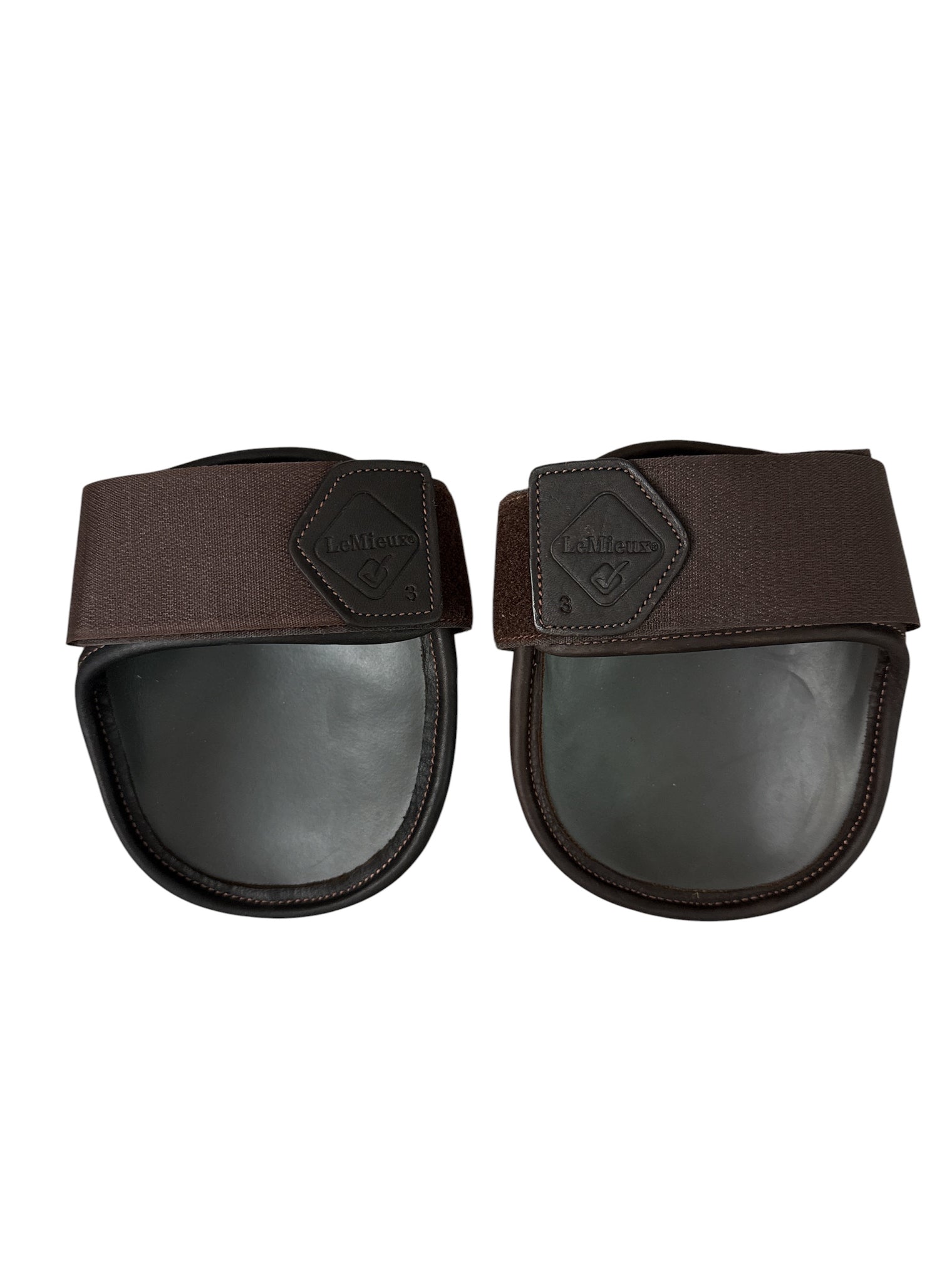 Lemieux Capella Fetlock Boots - Brown / Size 3 (Horse/Full)