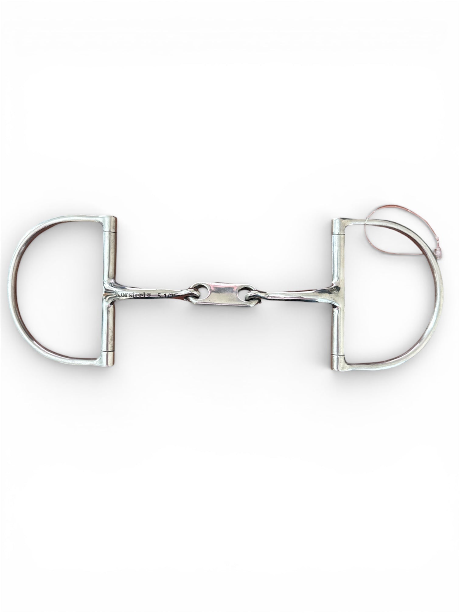 Korsteel Dr. Bristol Hunter D-Ring Snaffle Bit- 5 1/2" NEW