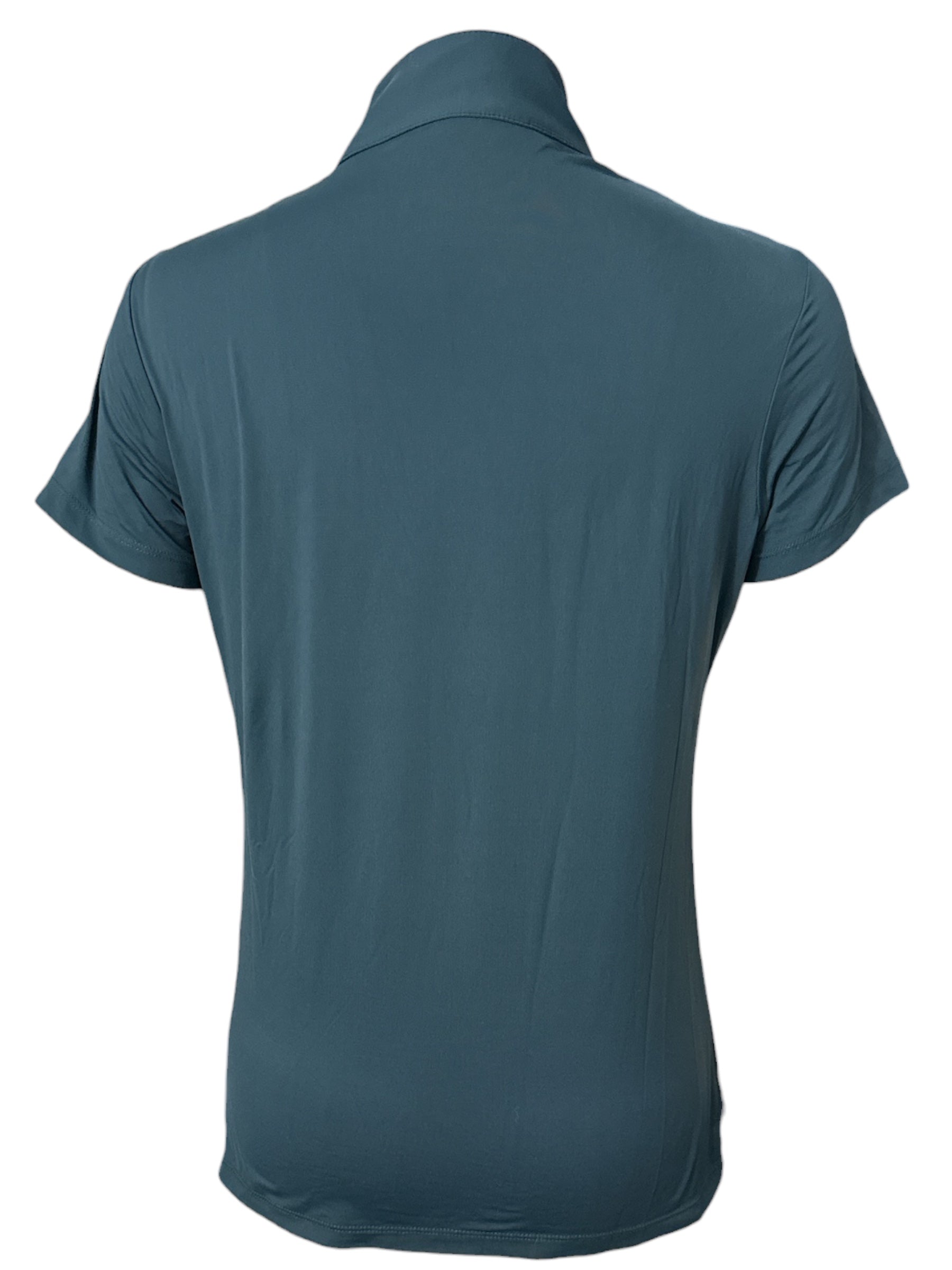 The Tailored Sportsman Women's Short Sleeve Sun Shirt - Green / Size Small