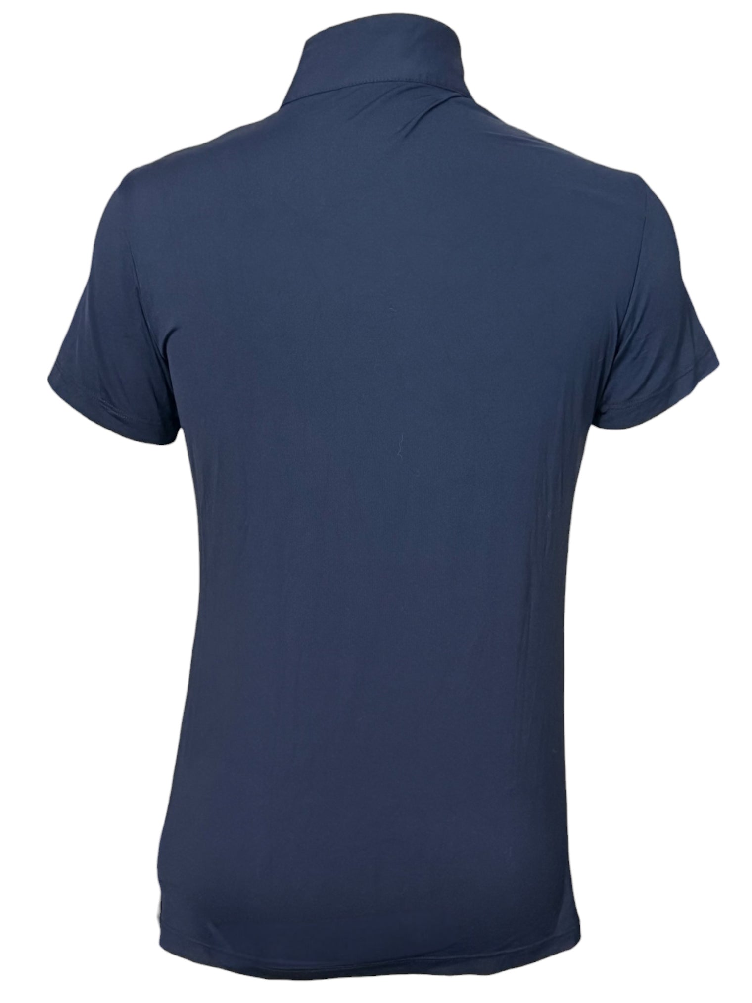 The Tailored Sportsman Women's Short Sleeve Sun Shirt - Navy Blue / Size Small