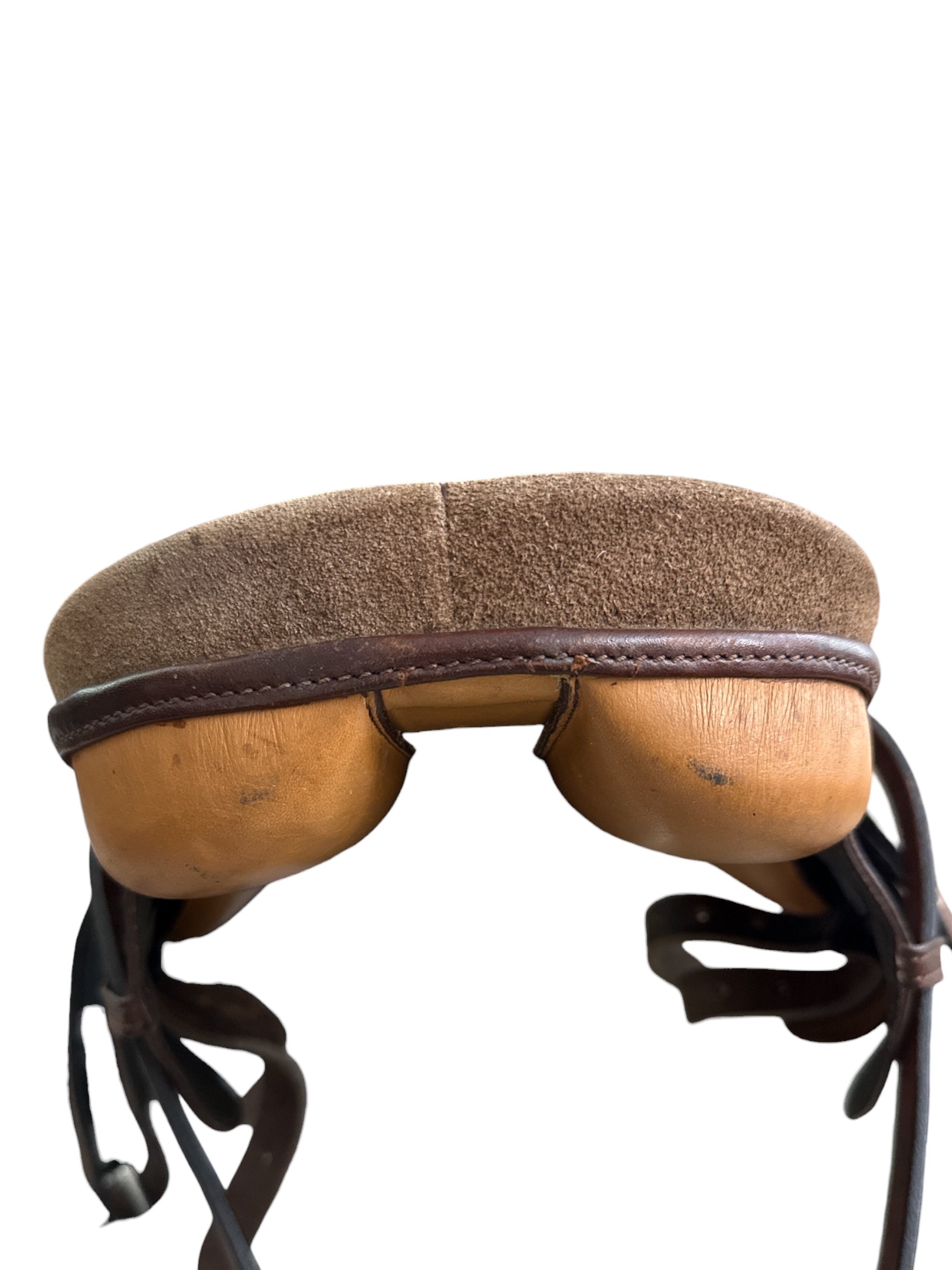 Collegiate Leadline Junior Saddle With Leathers - Brown / 12 "