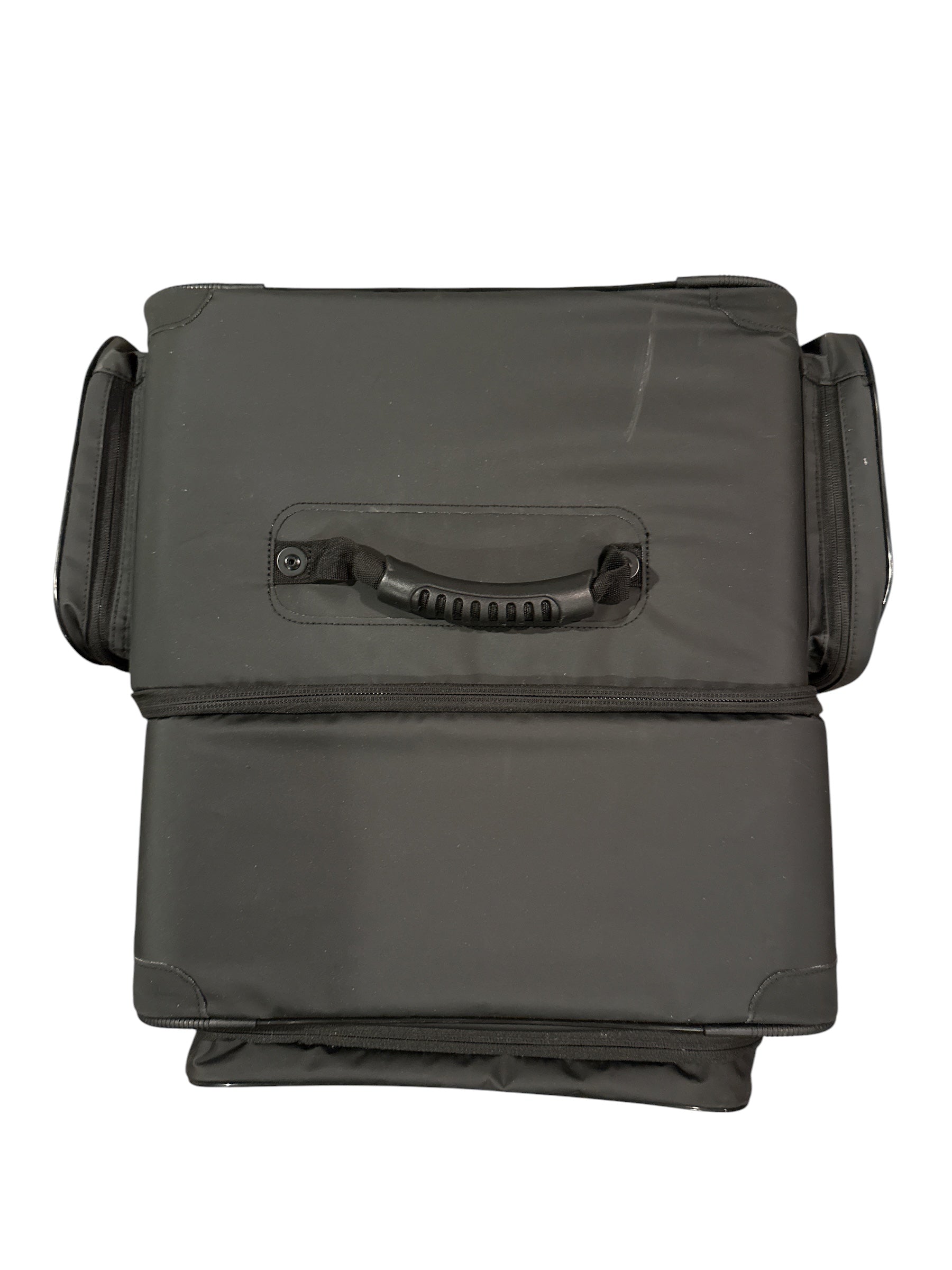 Horse & Travel Competition Suitcase Saddle Storage with Removable Trolley - Black