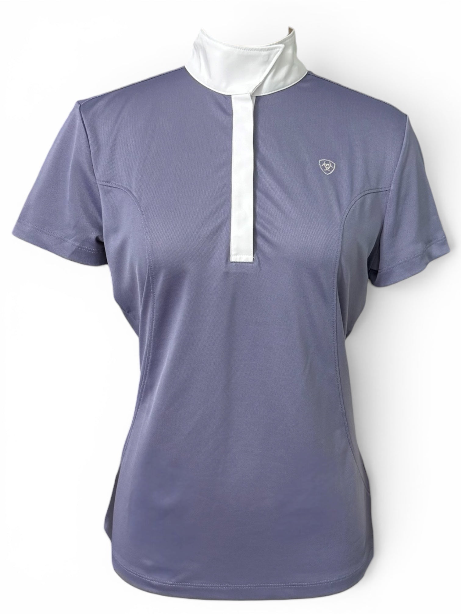 Ariat Women's Aptos Short Sleeve Show Shirt -Purple / Size Medium