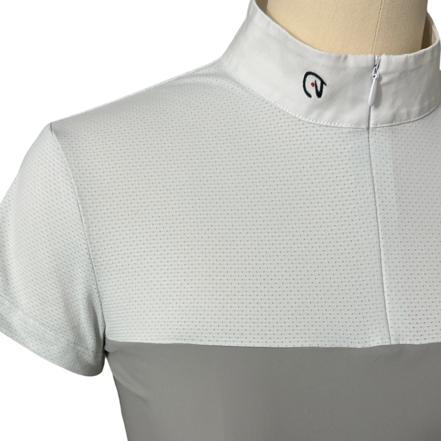 Ego 7 Women's Mesh Show Shirt - Grey / Size IT 40