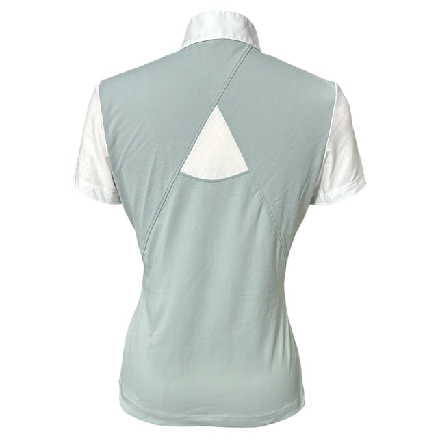 Equiline Esdie Show Shirt - Mirage Green / Size Small