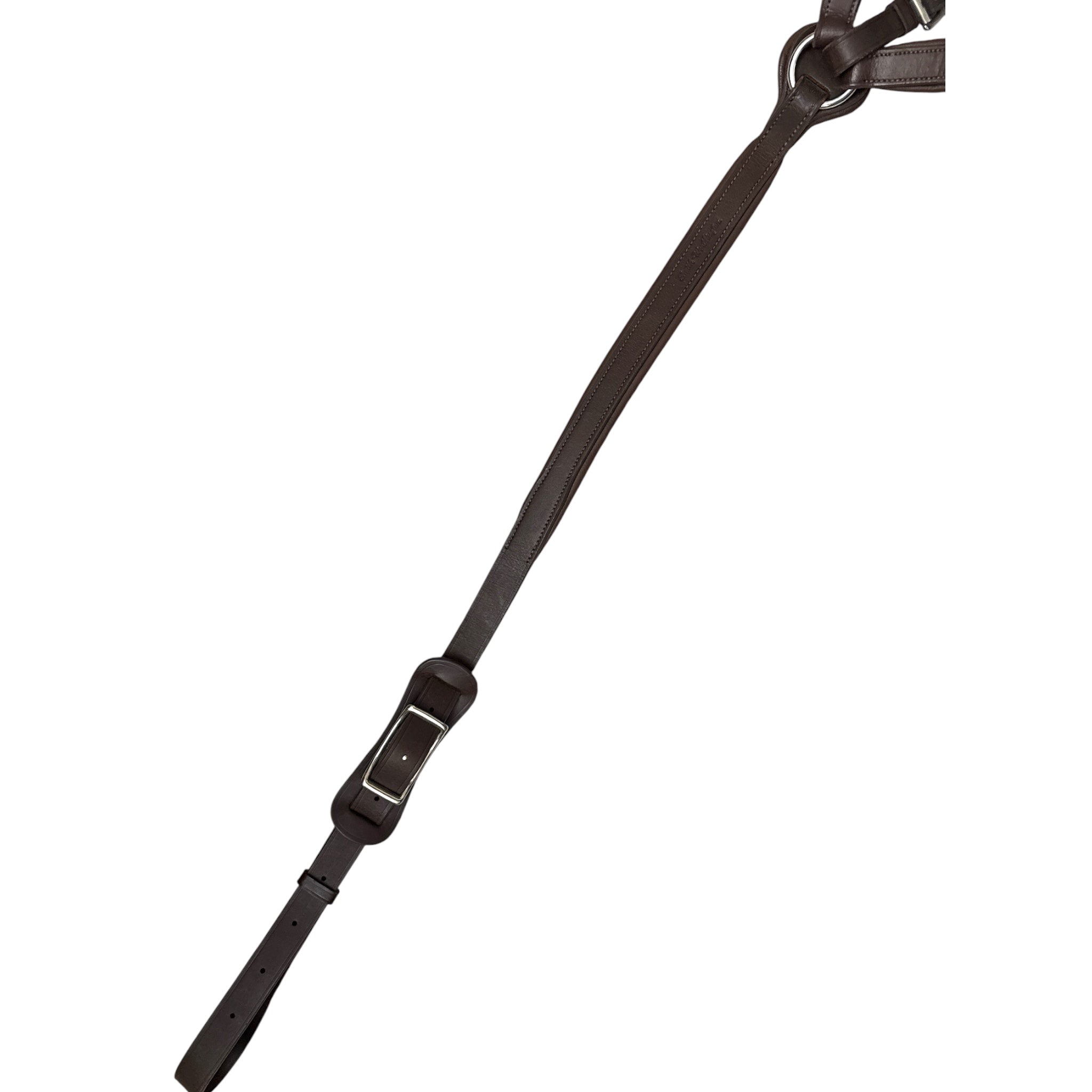Smith Worthington 5 Point Padded Breastplate with Running Attachment - Brown / Large Horse Size NEW