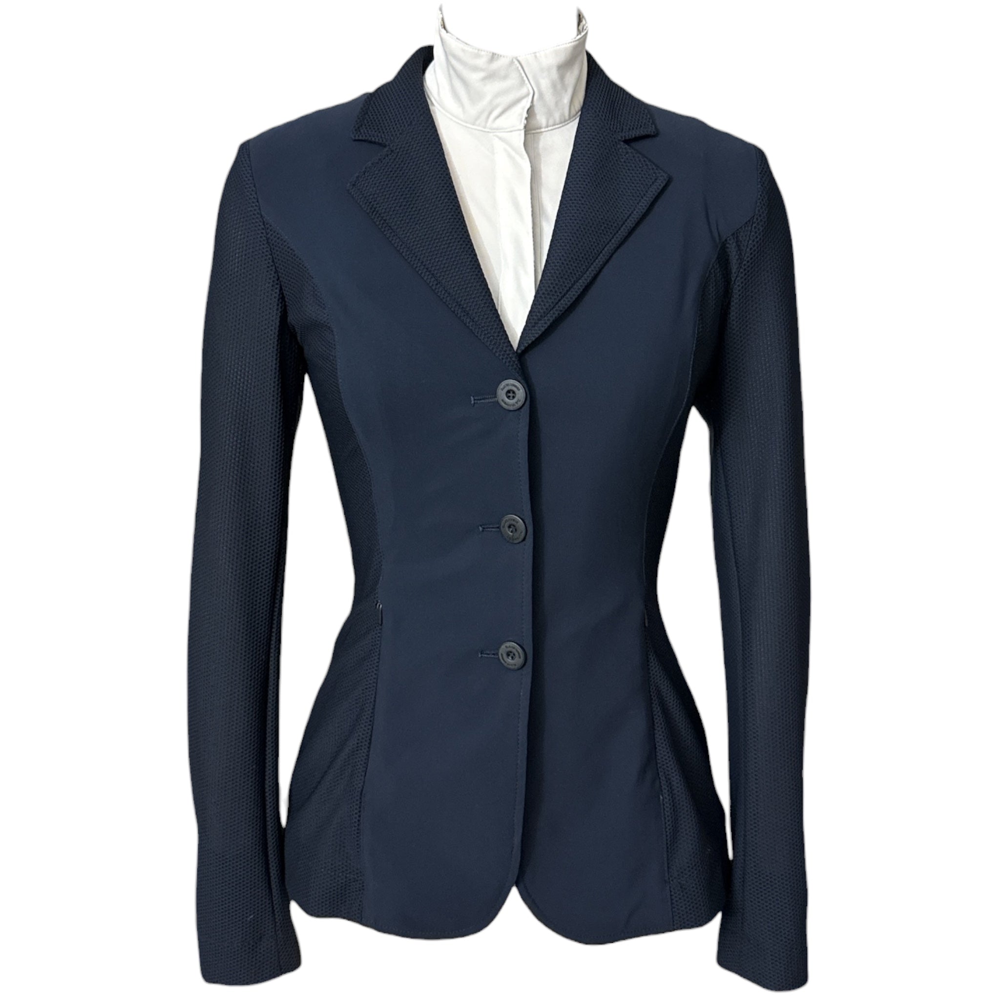 RJ Classics Harmony Mesh Show Coat - Navy / Size 4