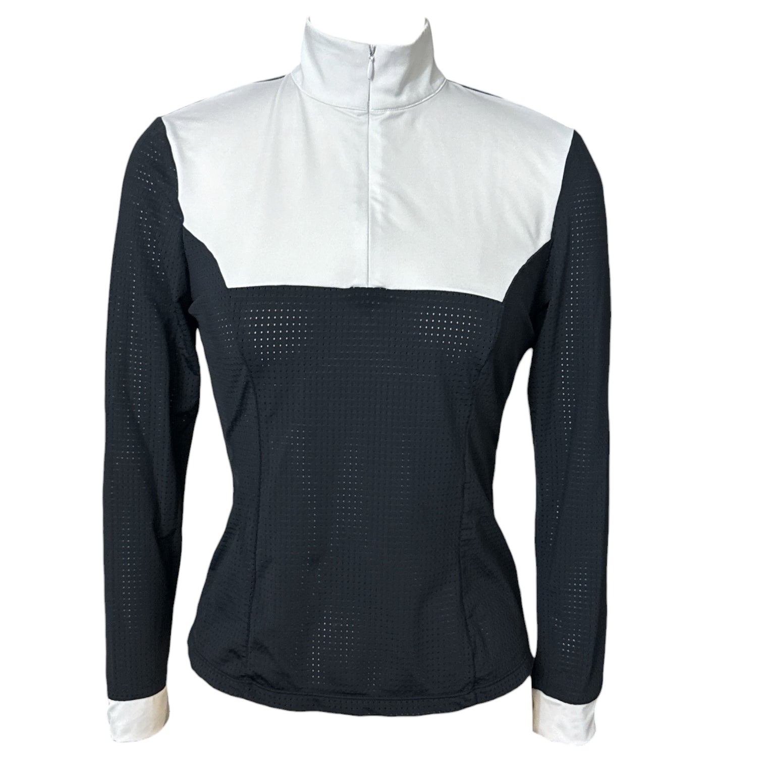 Equisite Pauline Show Shirt Longs Sleeve - Black / Size XS