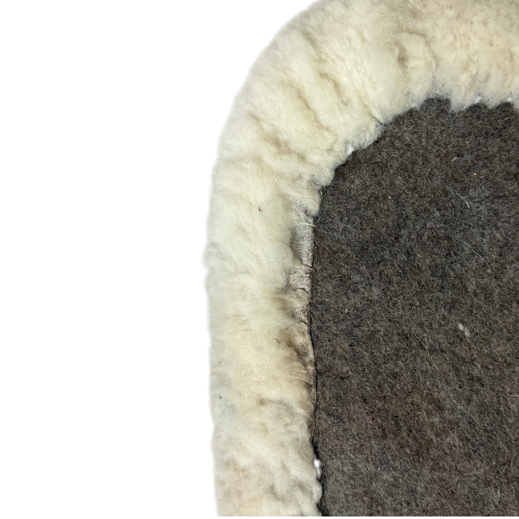 Beval Saddlery Therapeutic Wither Relief Half Pad - White Sheepskin