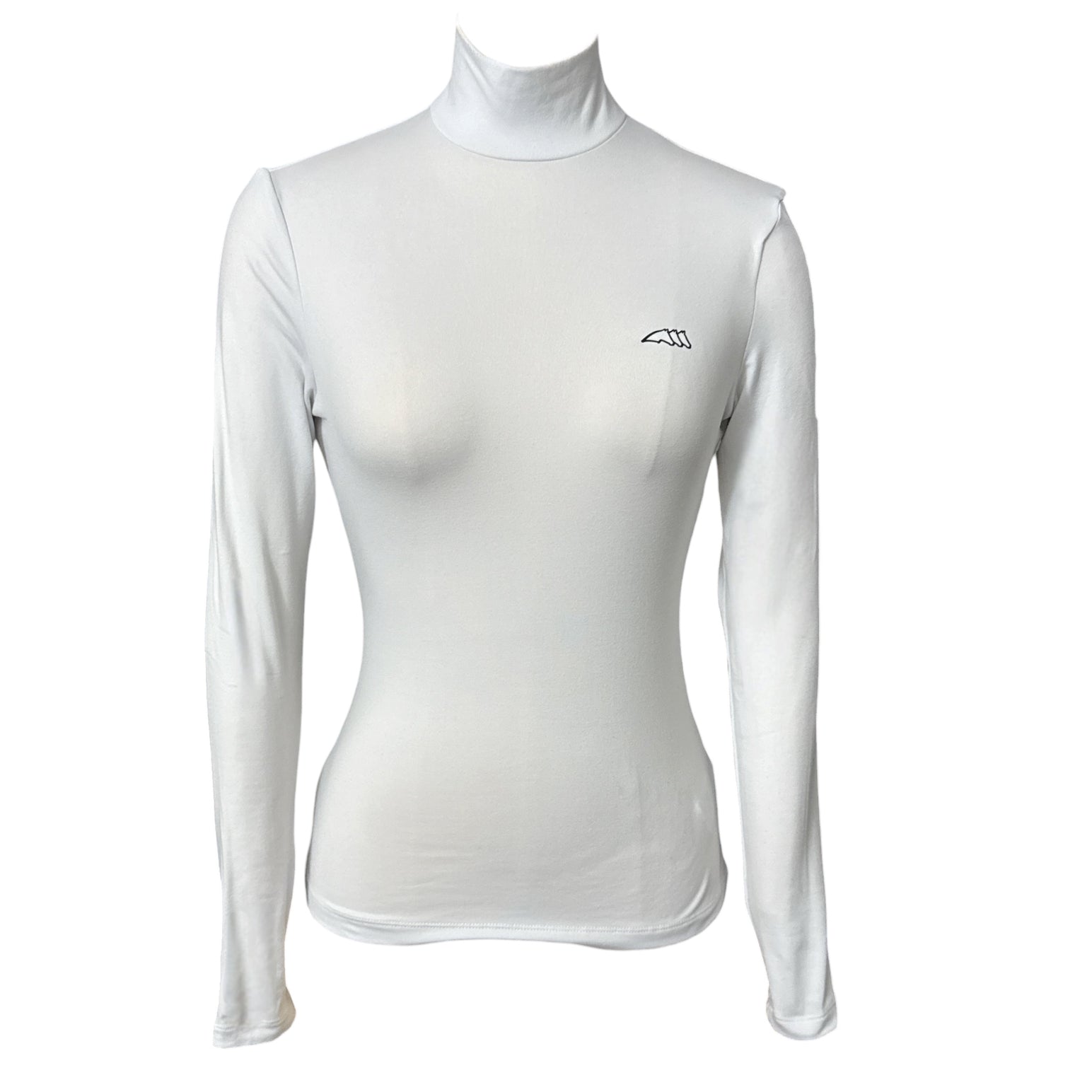 Equiline Women's Winter Fleece ColateC Top - White / Size XXS