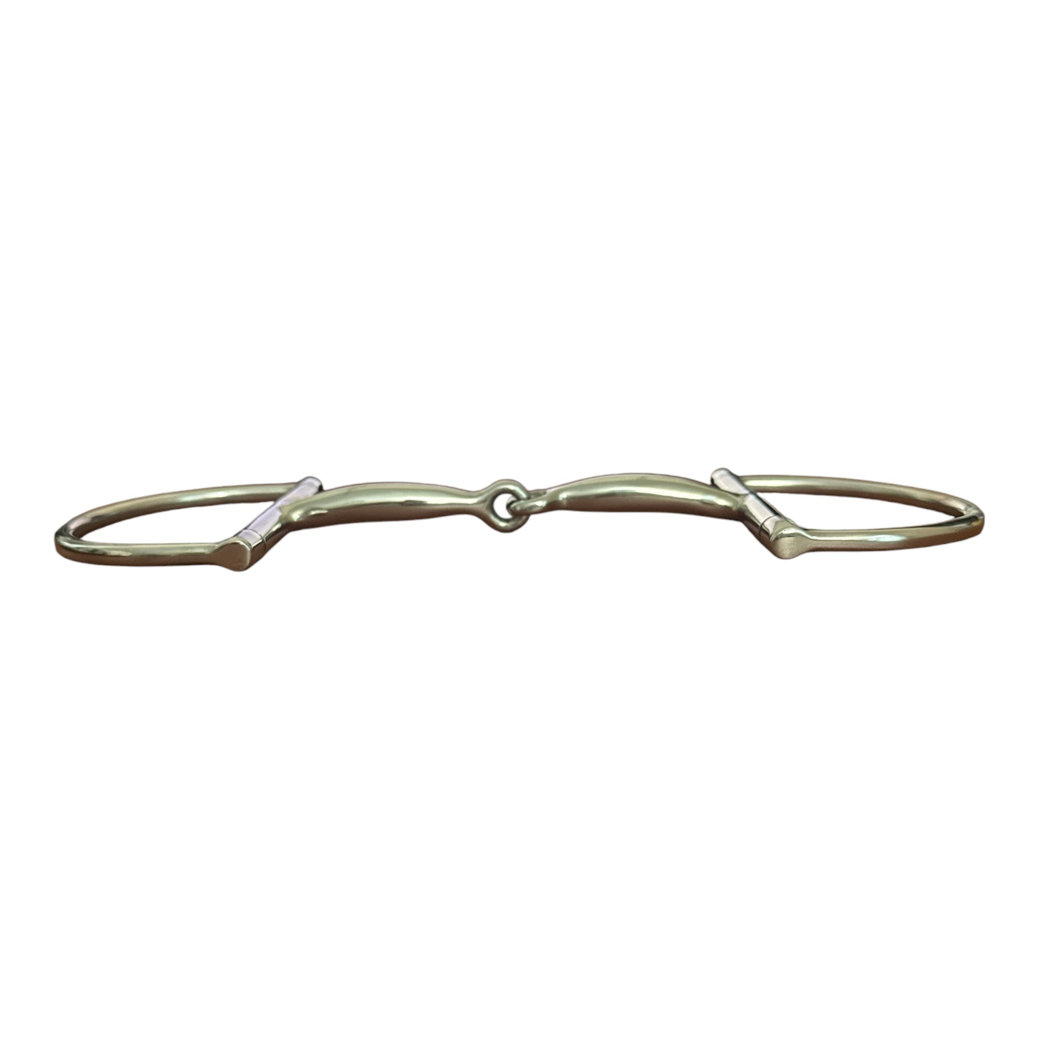 Hunter Dee Ring Snaffle Bit - 5 1/2"