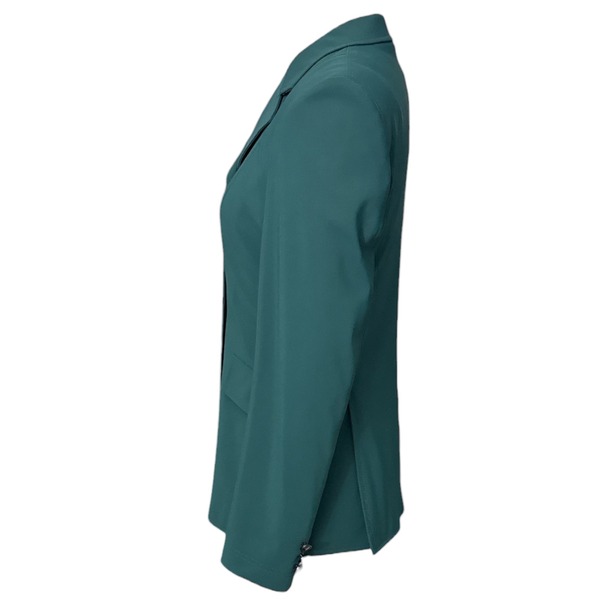 Grand Prix Ladies EQJ 3 Button Show Coat in Tech Fabric - Green / Size US 4 (10 R)
