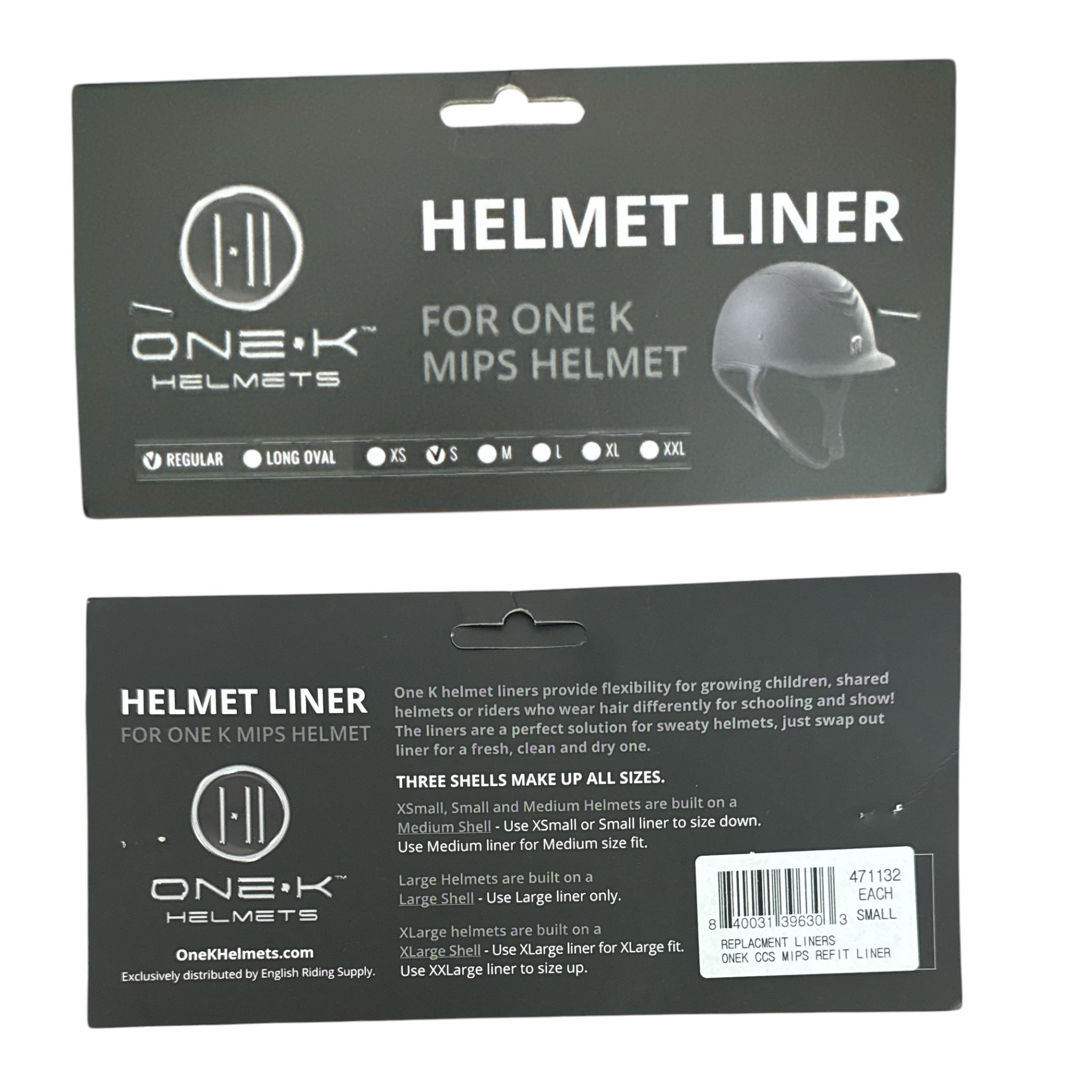 One K CCS MIPS Helmet Refit Helmet Liner XS NEW