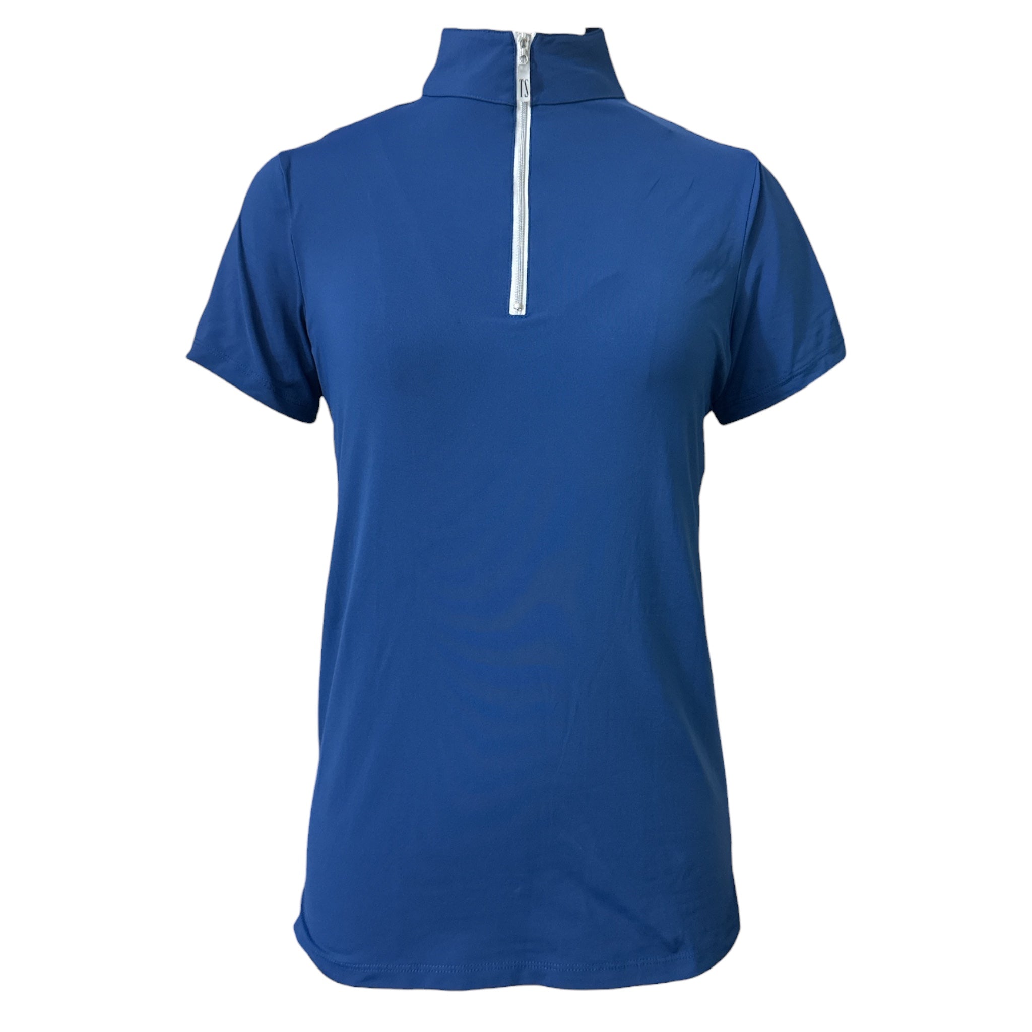 The Tailored Sportsman Women's Short Sleeve Sun Shirt - Blue / Size Medium