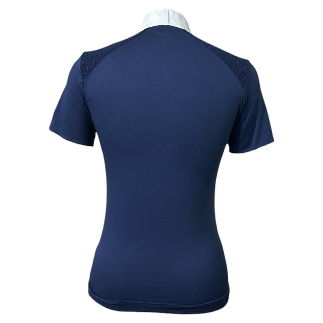 Animo Women's Competition Show Shirt - Navy / Size IT 38