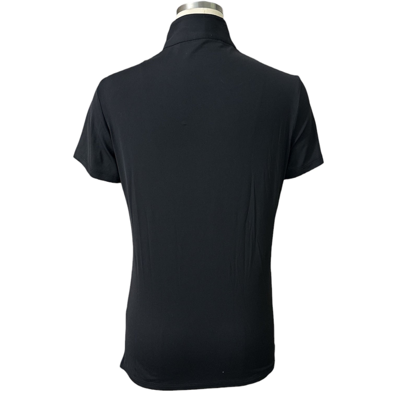 The Tailored Sportsman Women's Short Sleeve Sun Shirt - Black / Size Medium