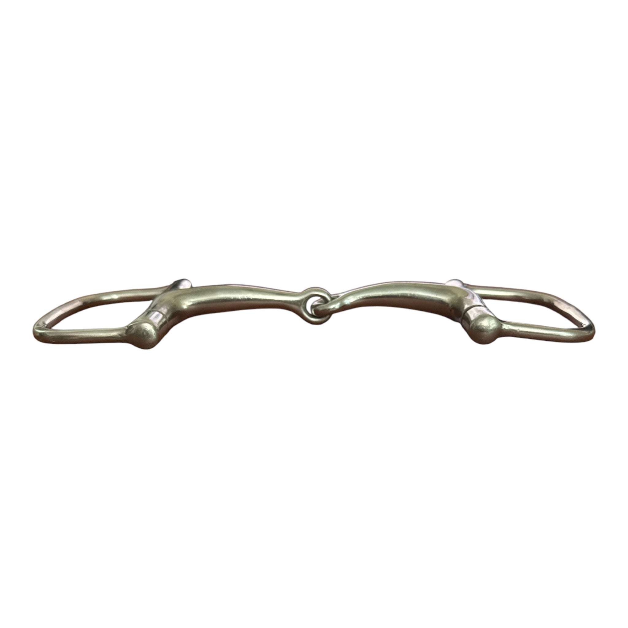 Racing Dee Ring Snaffle Bit - 5"