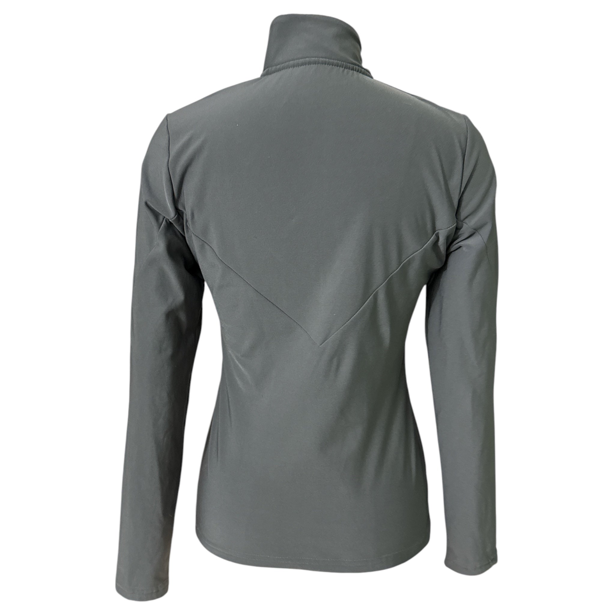 Fair Play Women's Fleece Quarter Zip Top - Grey / Size Small