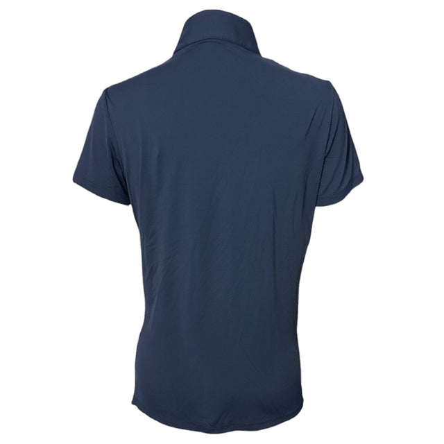 The Tailored Sportsman Women's Short Sleeve Sun Shirt - Navy Blue / Size Medium