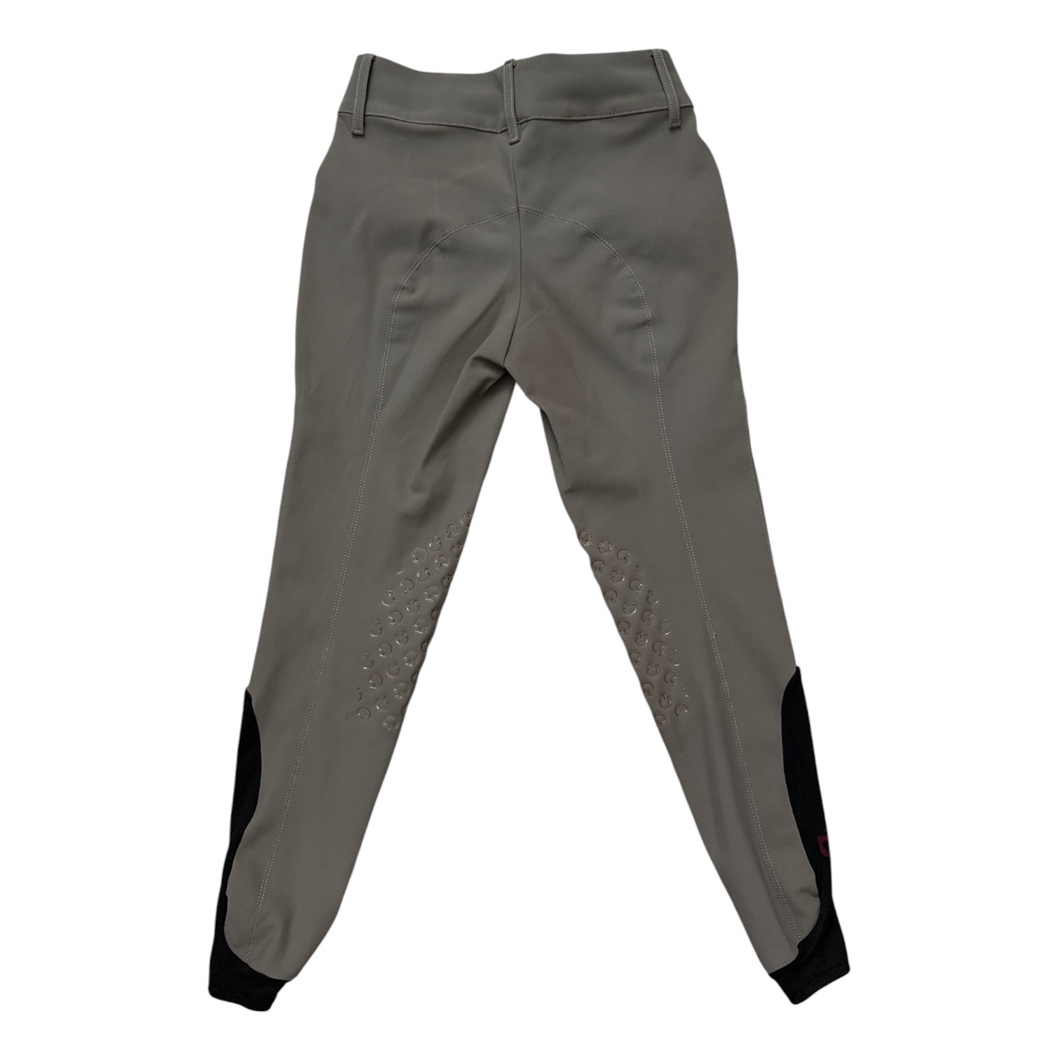 Cavalleria Toscana Women's Knee Grip Breeches -Medium Grey / Size IT 38 (US 24)