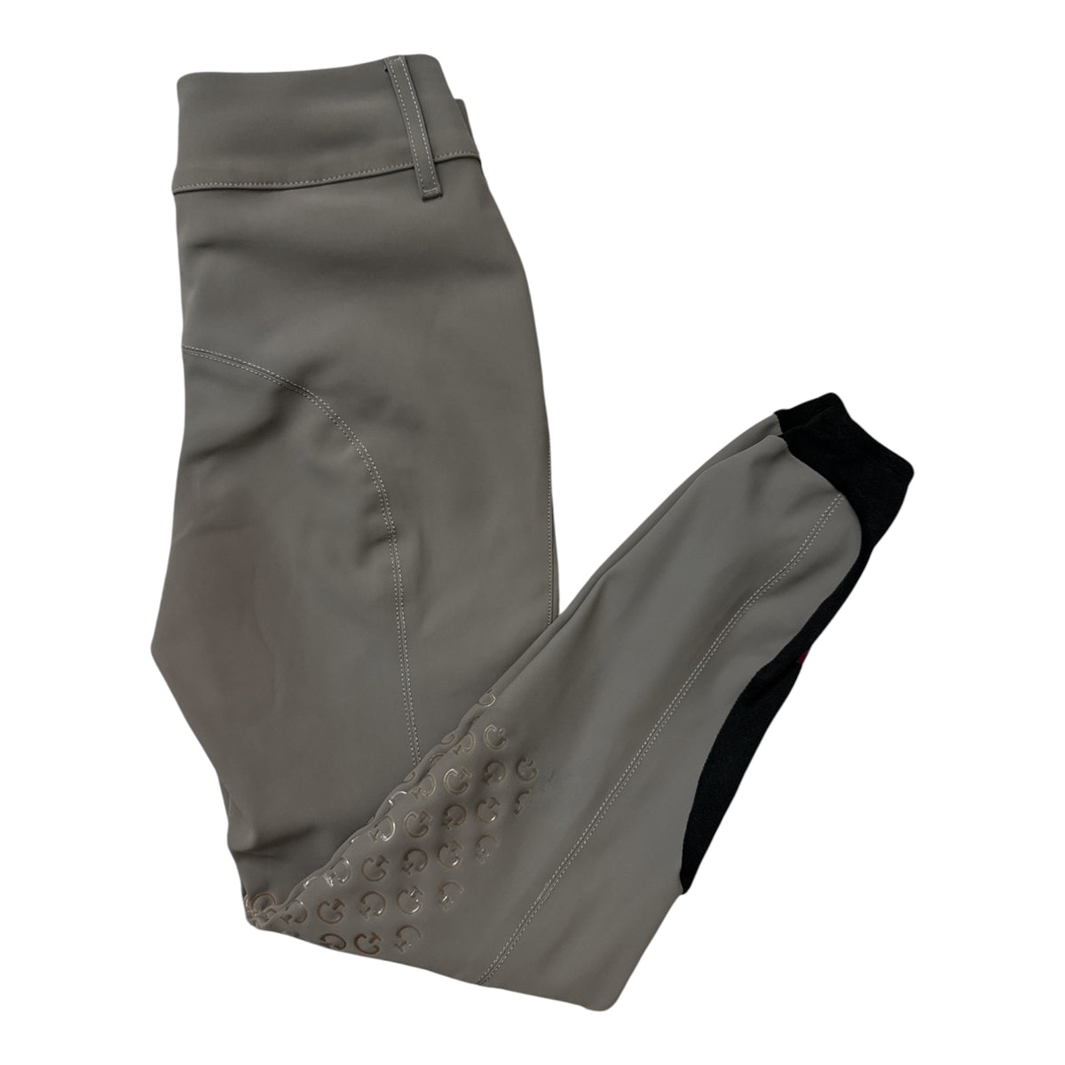 Cavalleria Toscana Women's Knee Grip Breeches -Medium Grey / Size IT 38 (US 24)