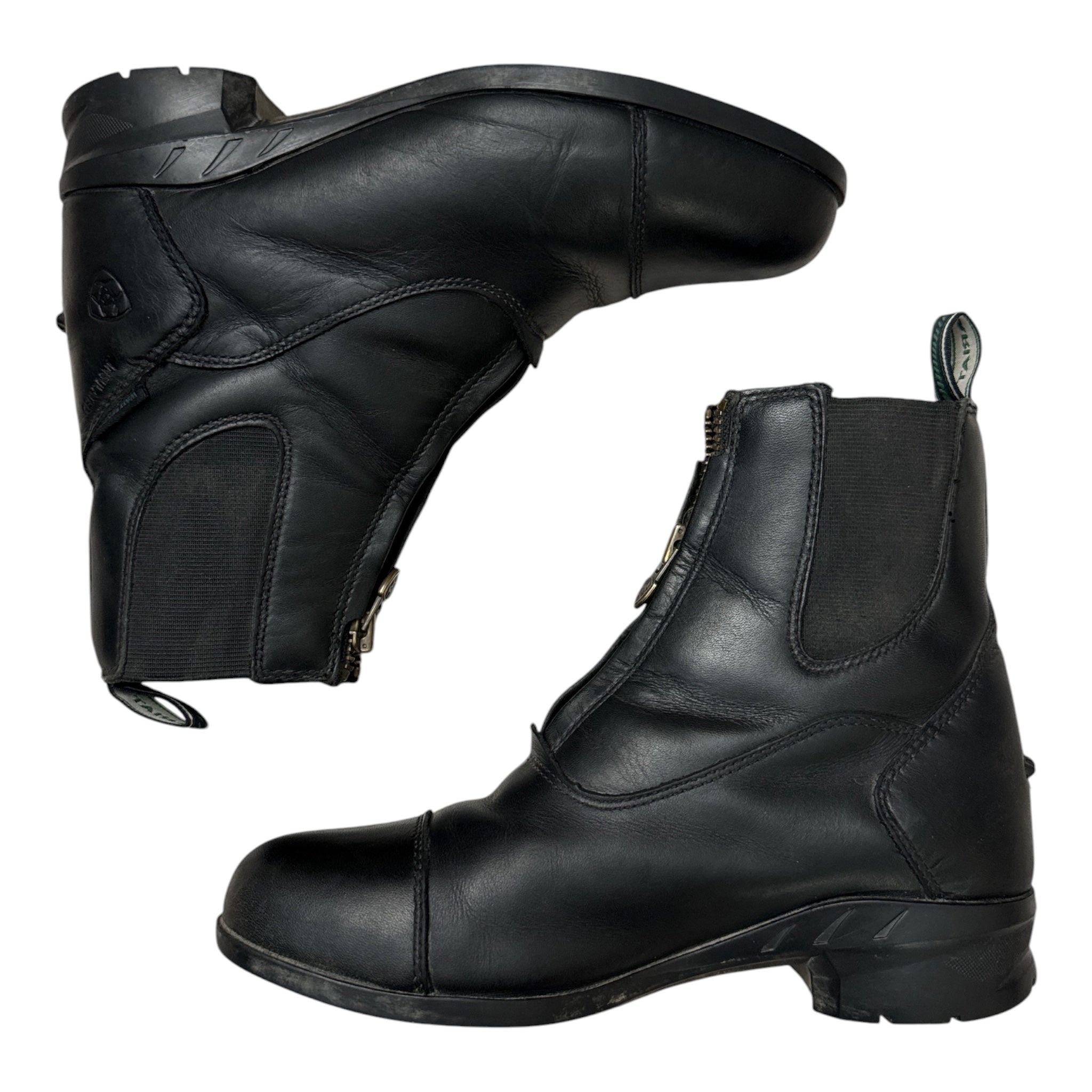 Ariat Women's Heritage IV Zip H2O Paddock Boots - Black / Size US 6