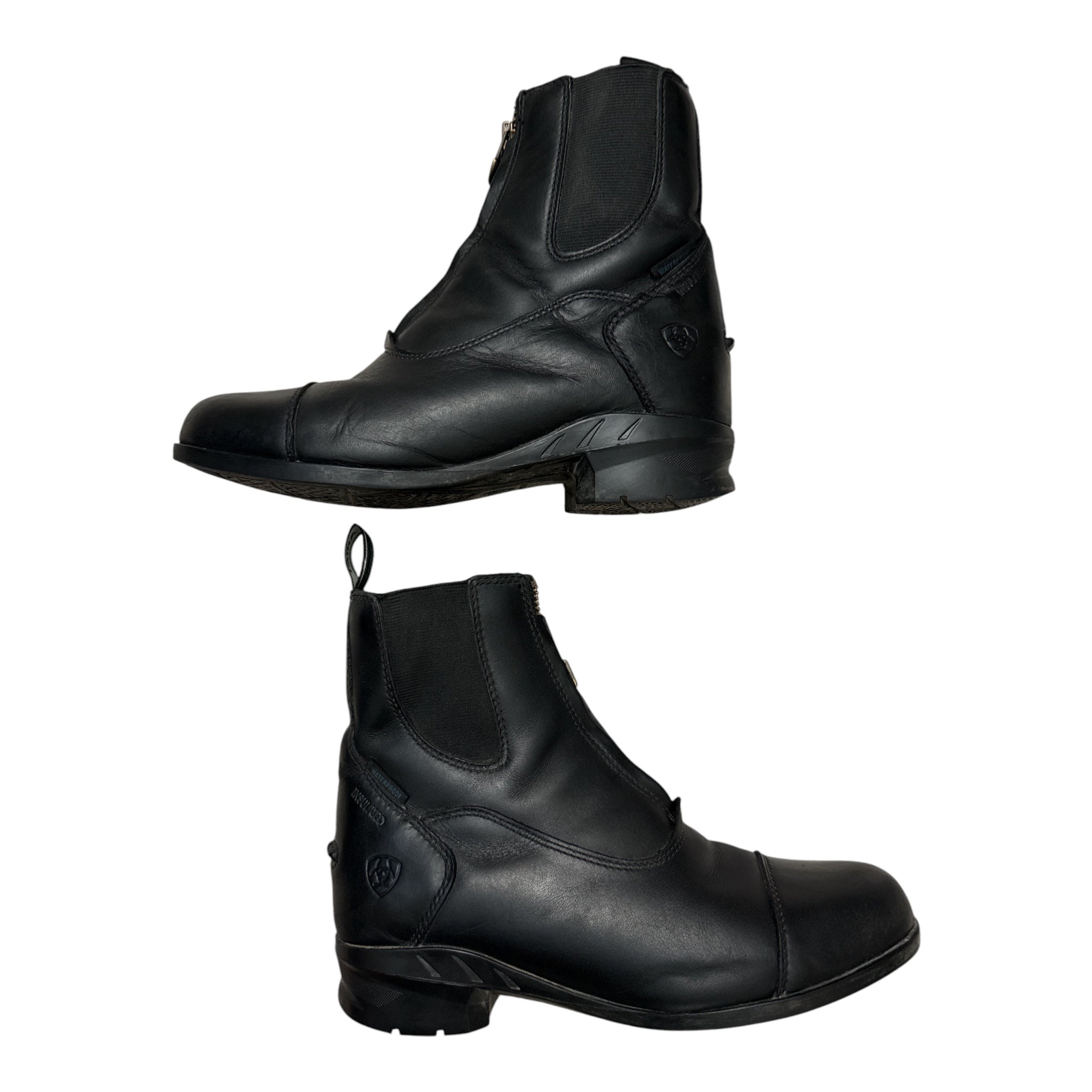 Ariat Women's Heritage IV Zip H2O Paddock Boots - Black / Size US 6