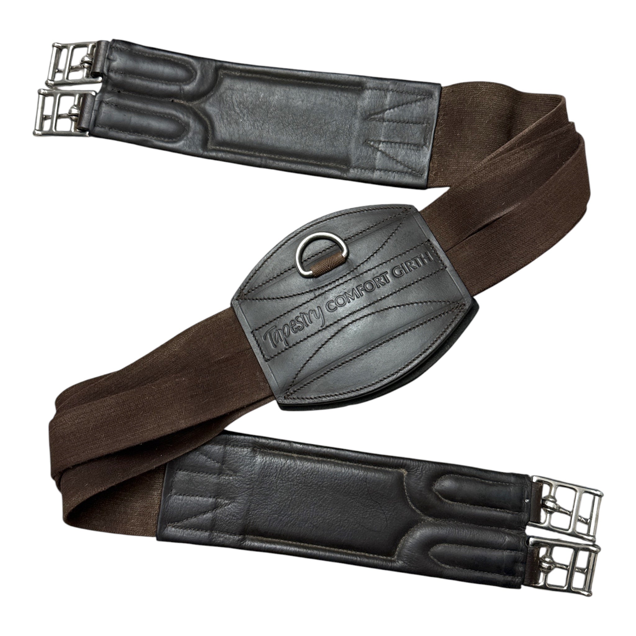 Tapestry Comfort Girth - Havana Brown / Size 50"