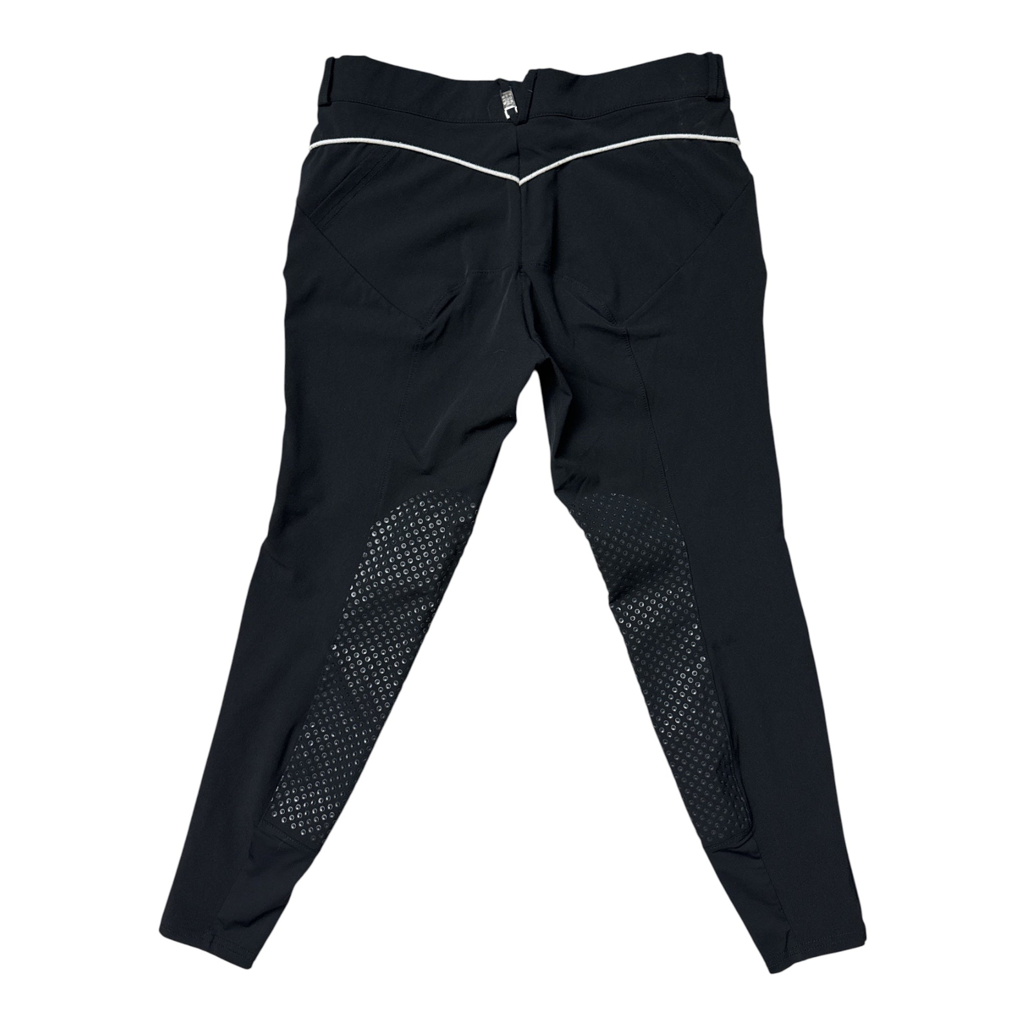 For Horses “Pat” Push Up Breeches - Black / Size IT 46 (US 34)