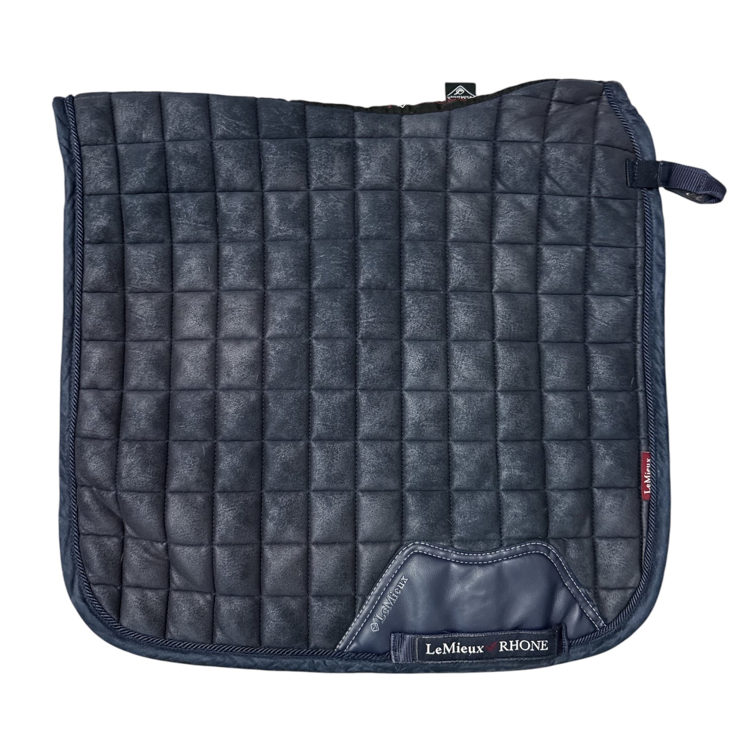 LeMieux Rhone Classic Dressage Square - Vintage Navy / Size Large
