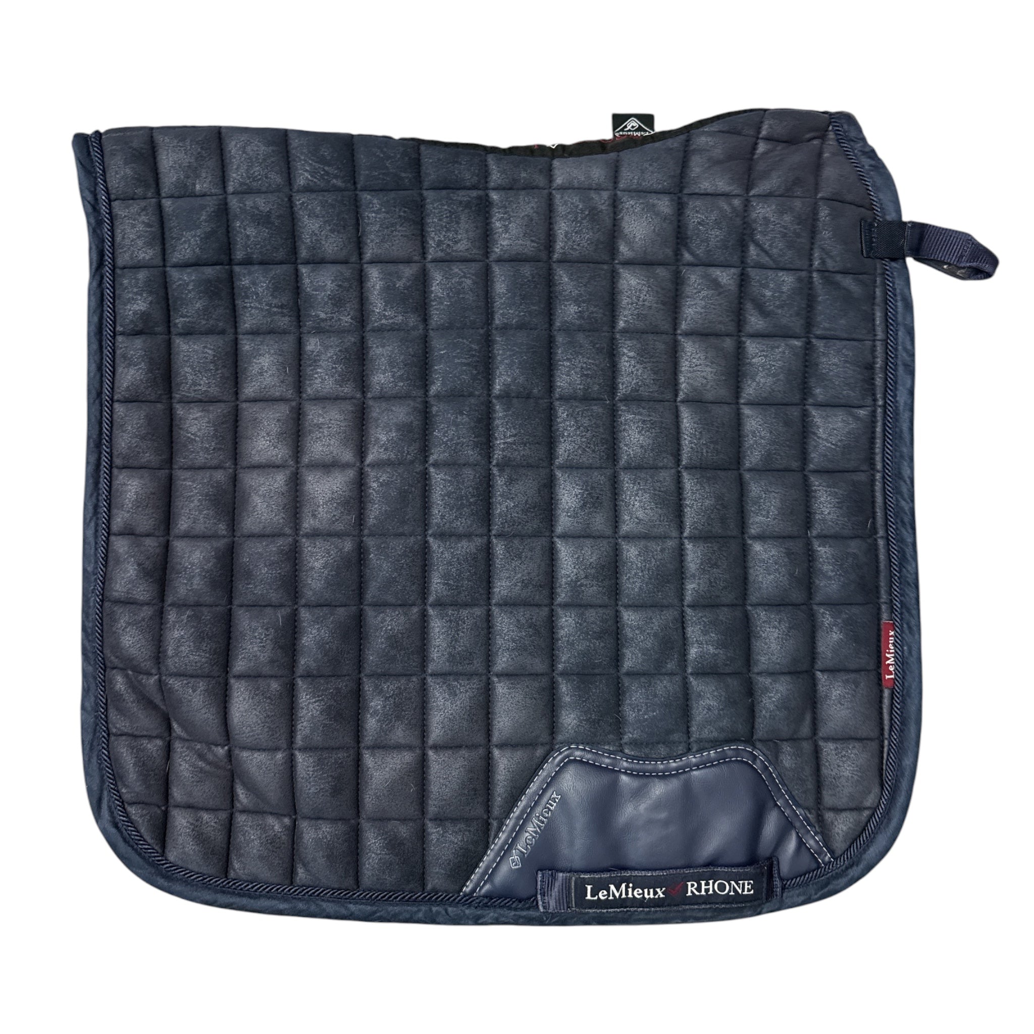 LeMieux Rhone Classic Dressage Square - Vintage Navy / Size Large