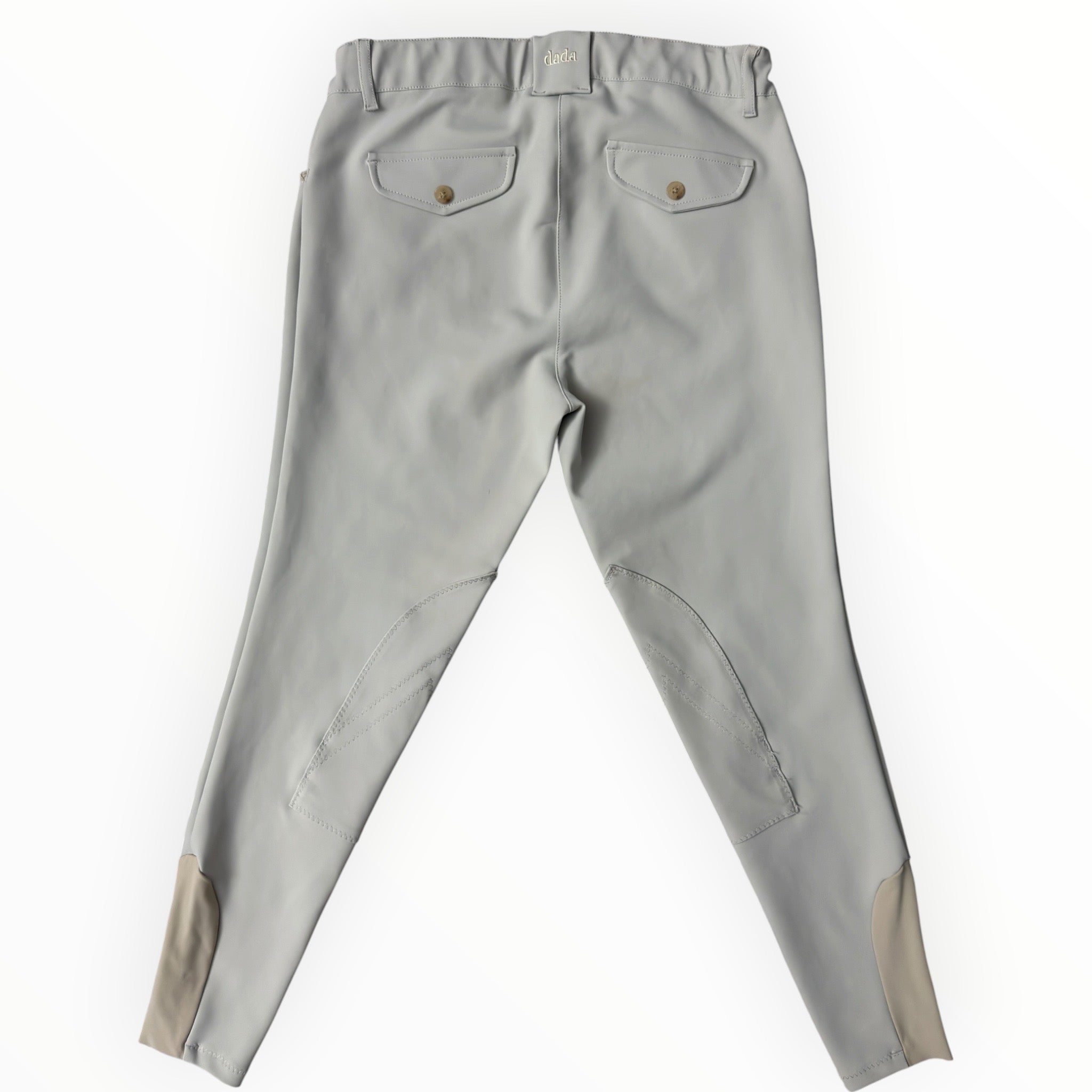 Dada Sport Giovani Knee Patch Breeches - Tan / Size EU 40 (US 30)
