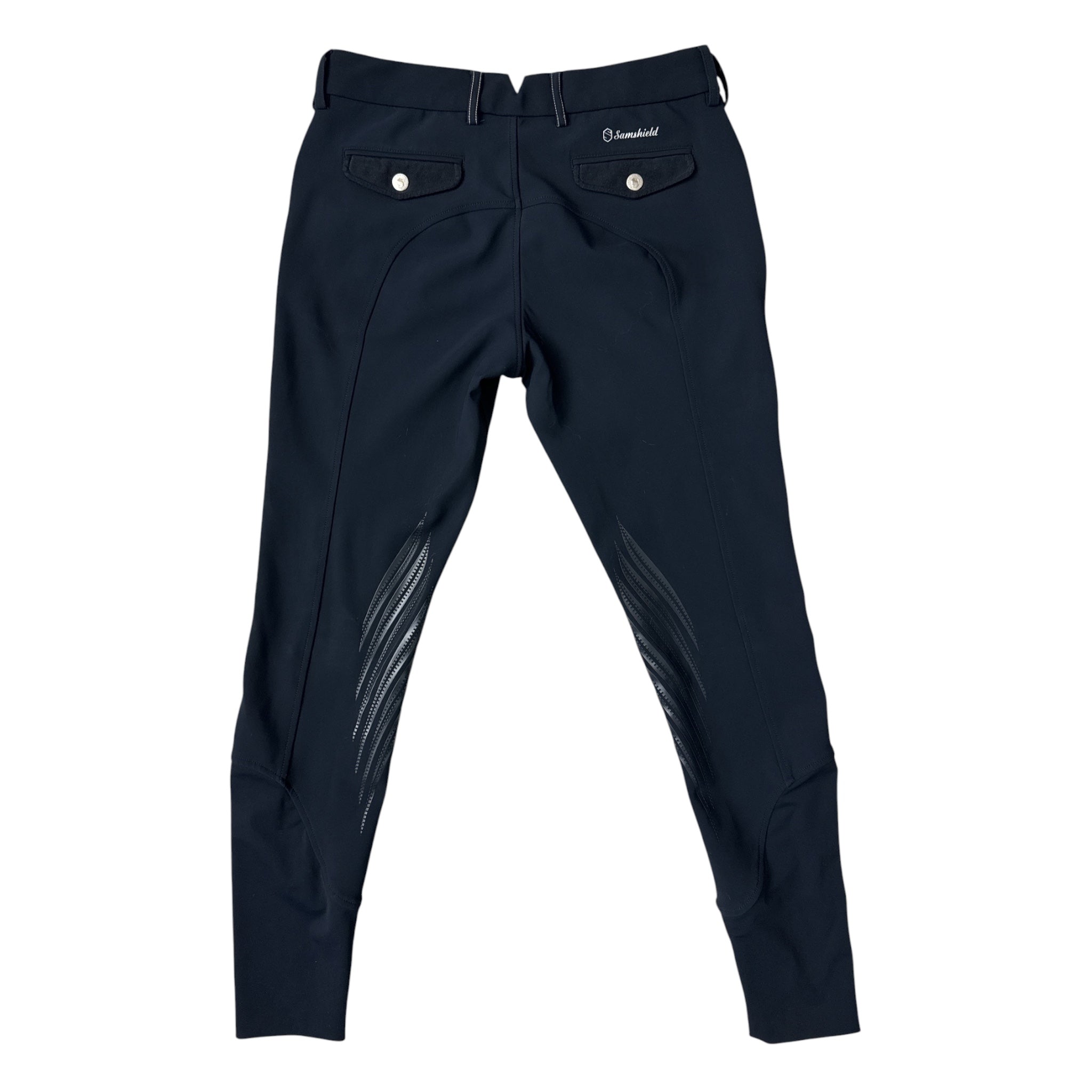 Samshield Mathilde Breeches Knee Grip - Navy / Size FR 36 (US 26)