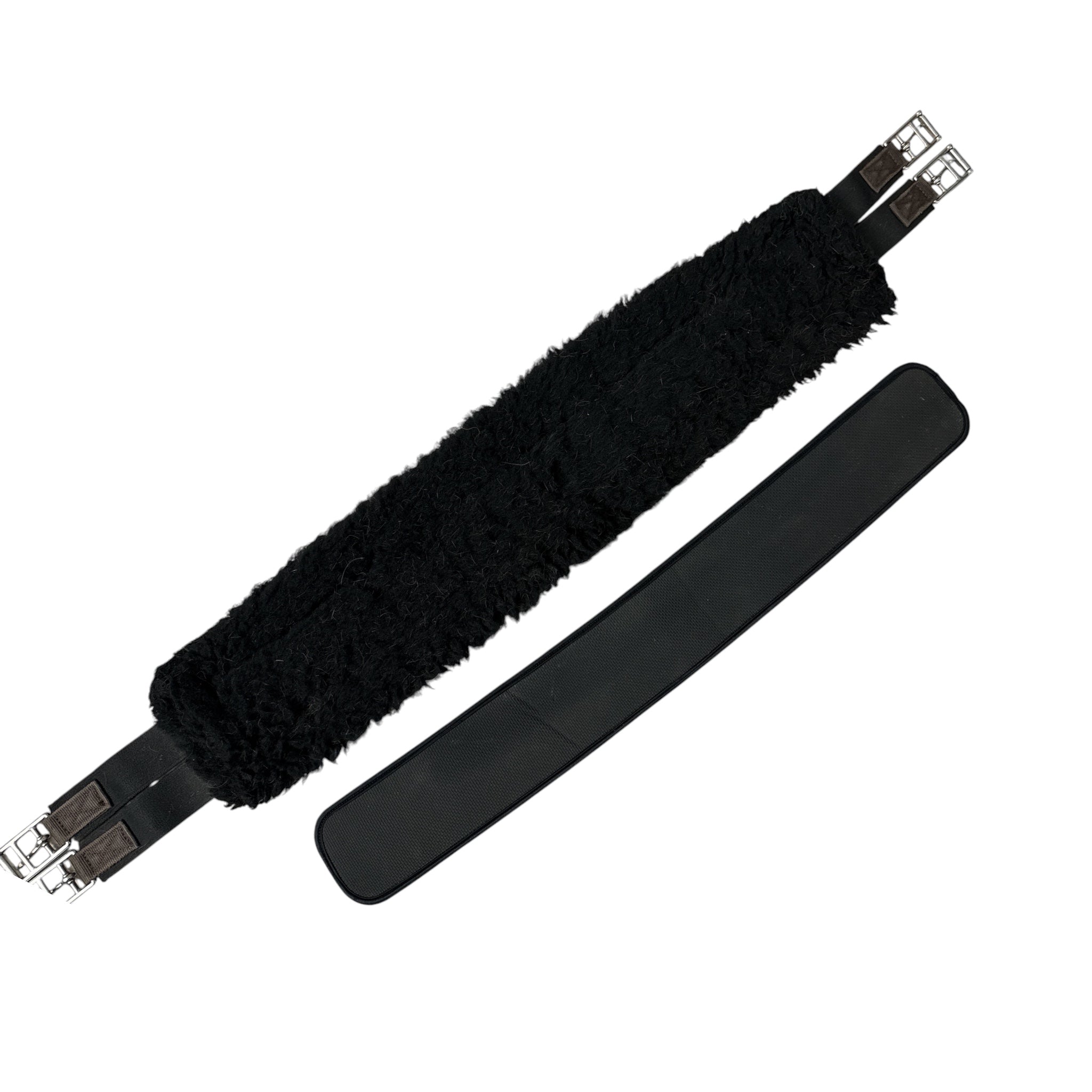 Oaklyn Tack Terra Girth with Black Fancy Stitch - 42" with 2 liners
