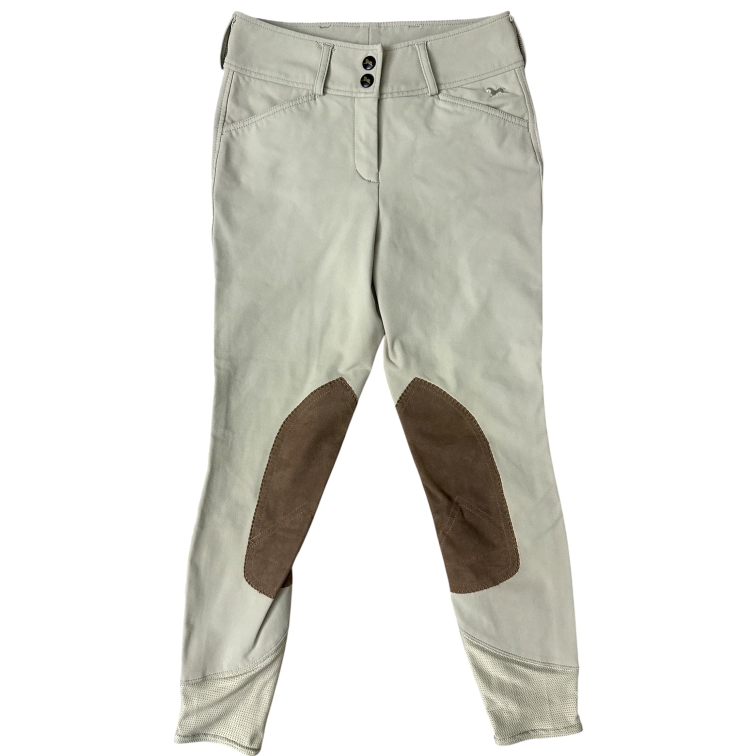 RJ Classics Gulf Knee Patch Breech - Tan/ Size 24 R